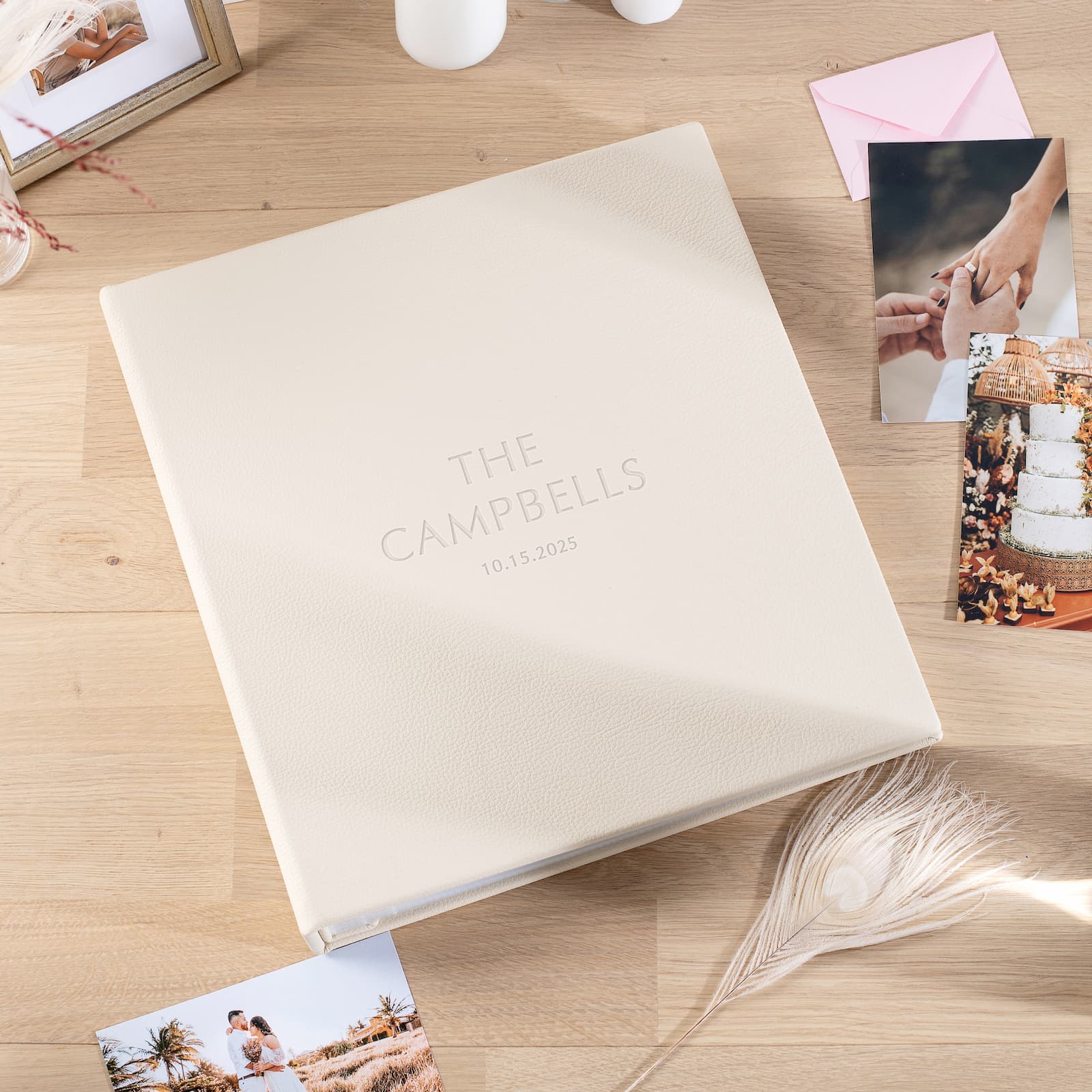 Eco Leather Slip In Photo Album for 100-1000 4x6 Photos