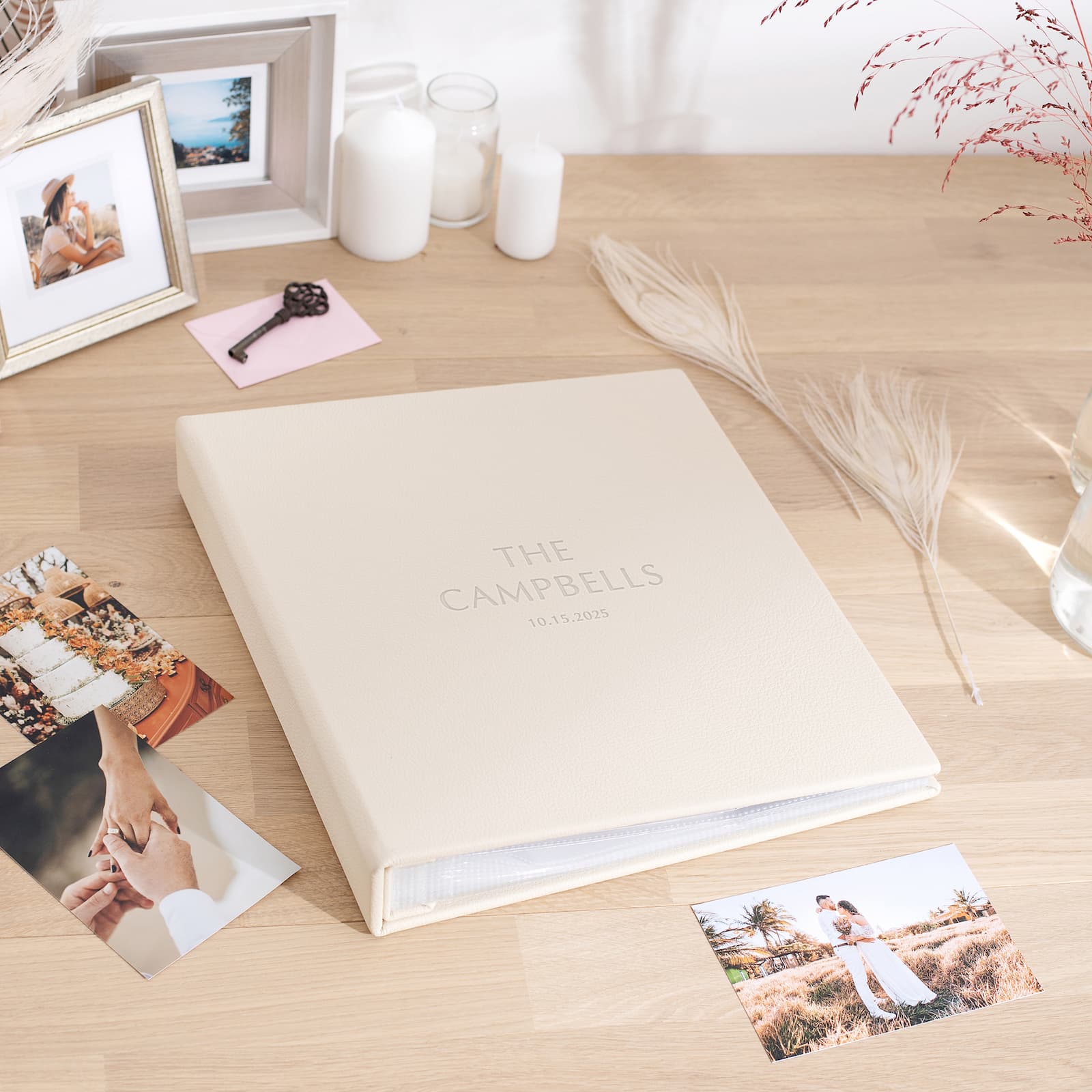 Eco Leather Slip In Photo Album for 100-1000 4x6 Photos - Image 2