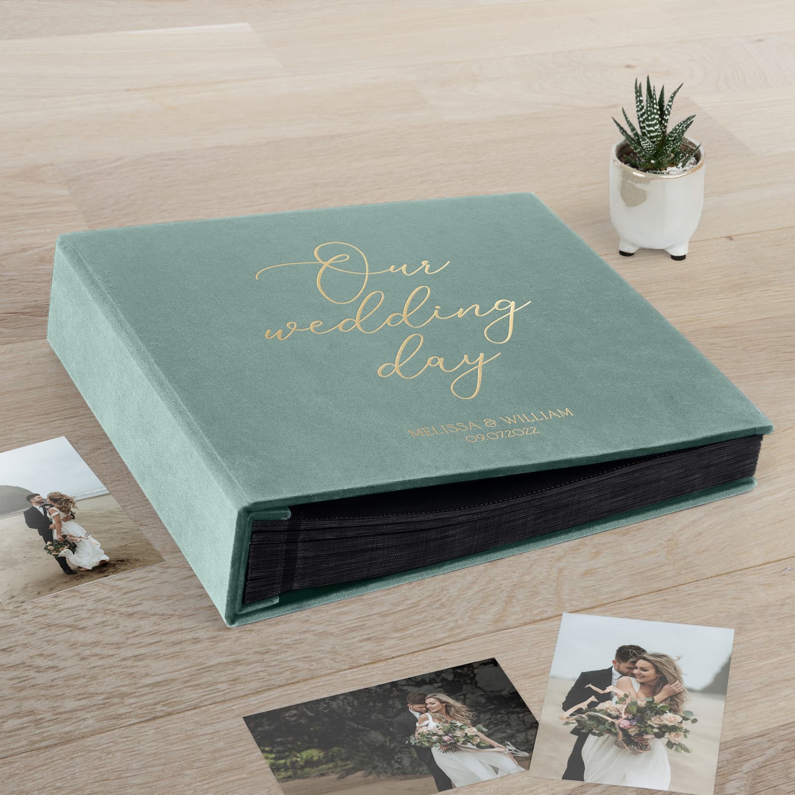 Velvet Slip In Photo Album for 120-1200 4x6 Photos