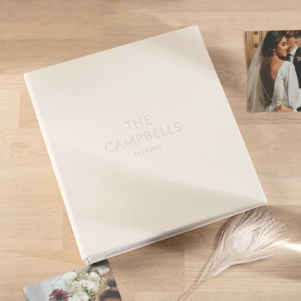 Leather Slip In Photo Album for 100-1000 4x6 Photos
