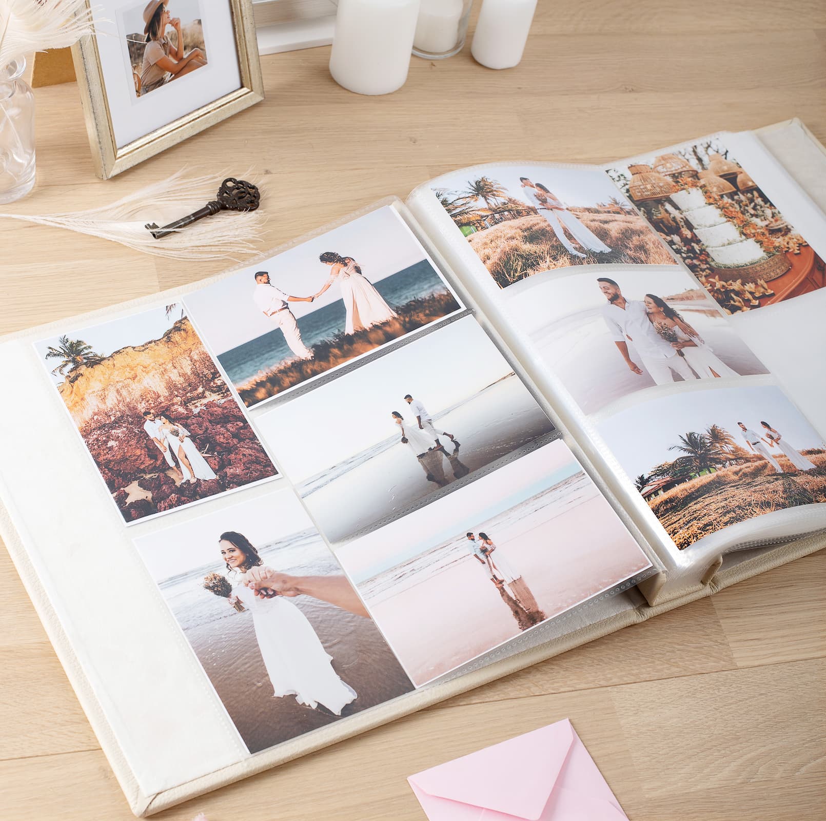 Leather Slip In Photo Album for 100-1000 4x6 Photos - Image 2