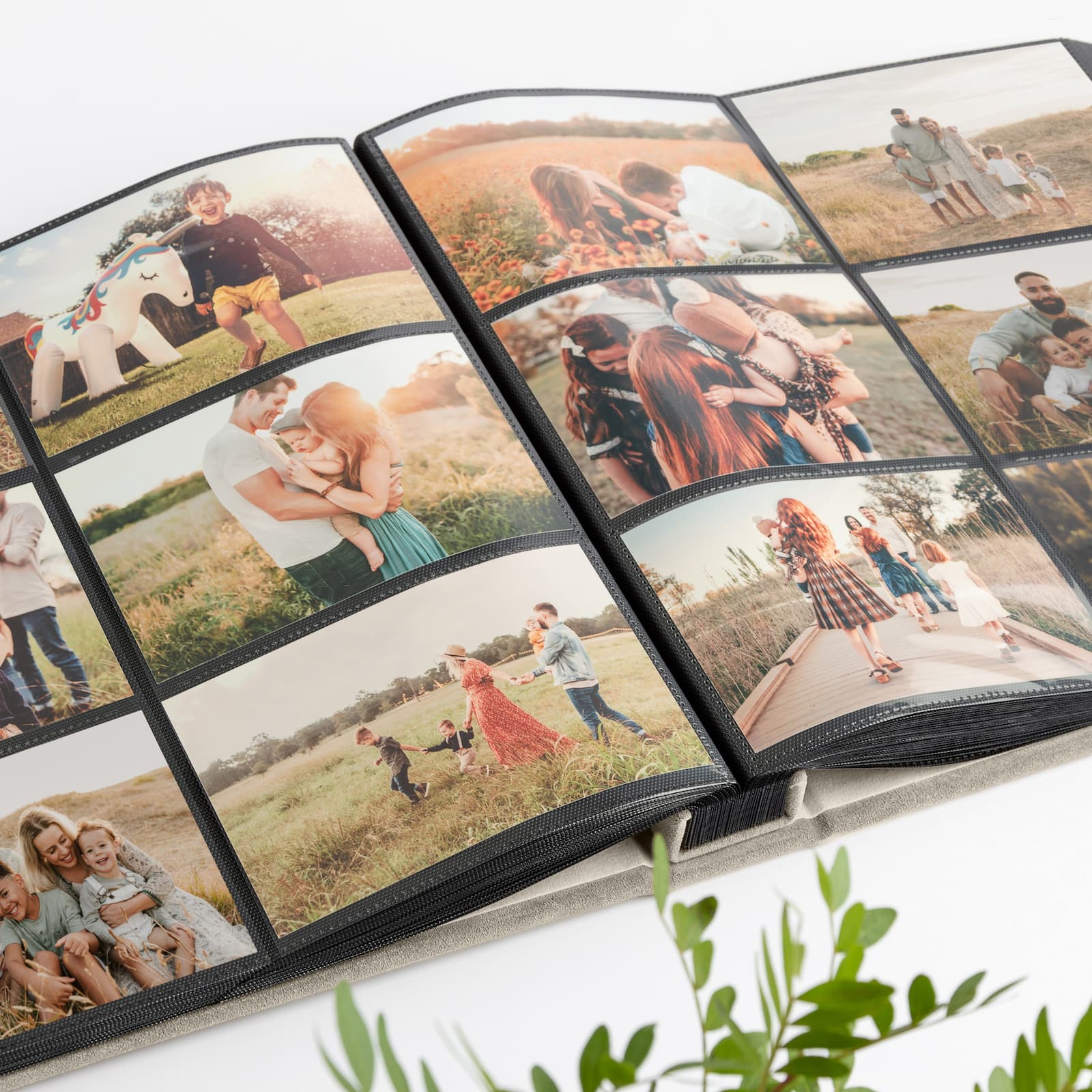 Suede Slip In Photo Album for 120-1200 4x6 Photos - Image 4