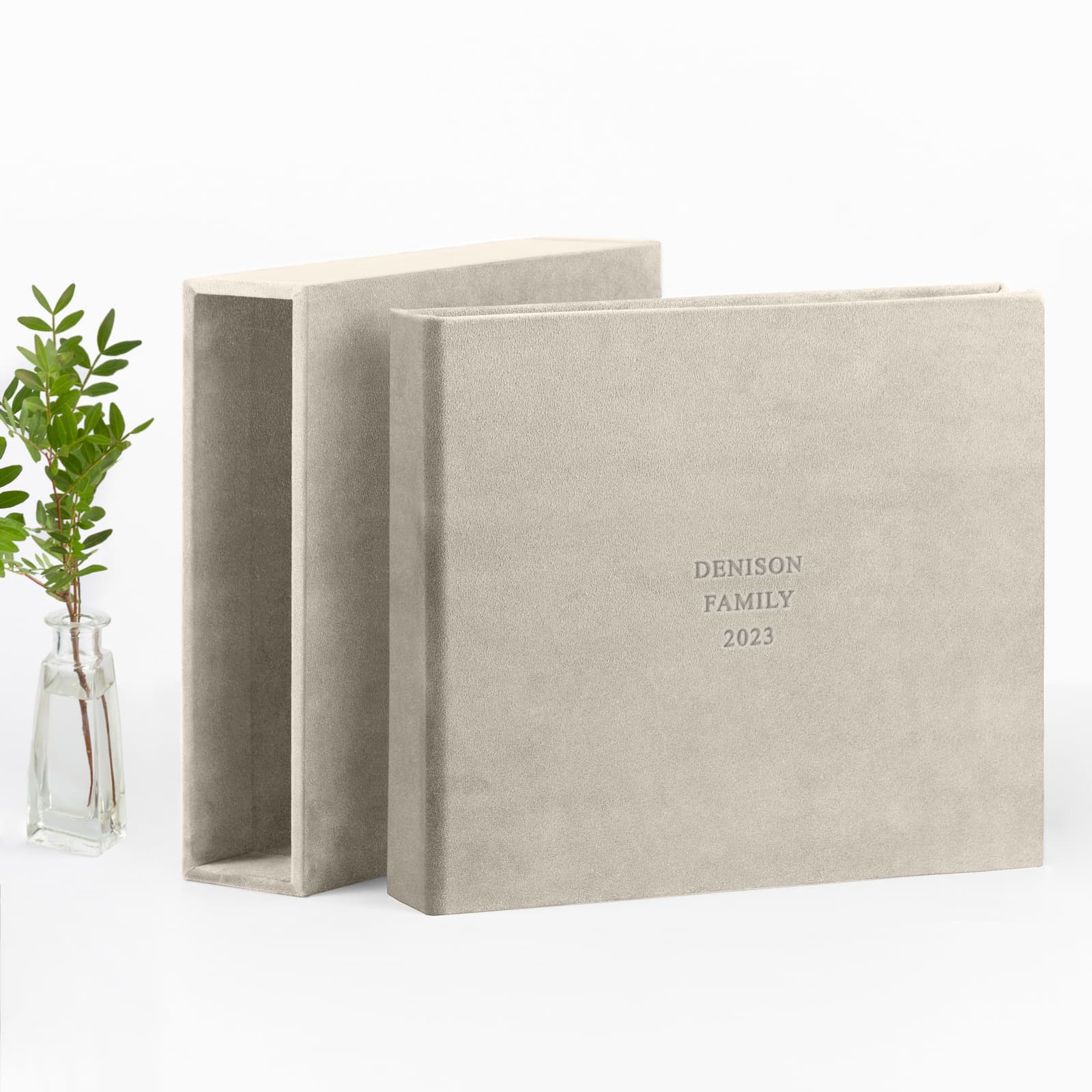 Suede Slip In Photo Album for 120-1200 4x6 Photos - Image 7