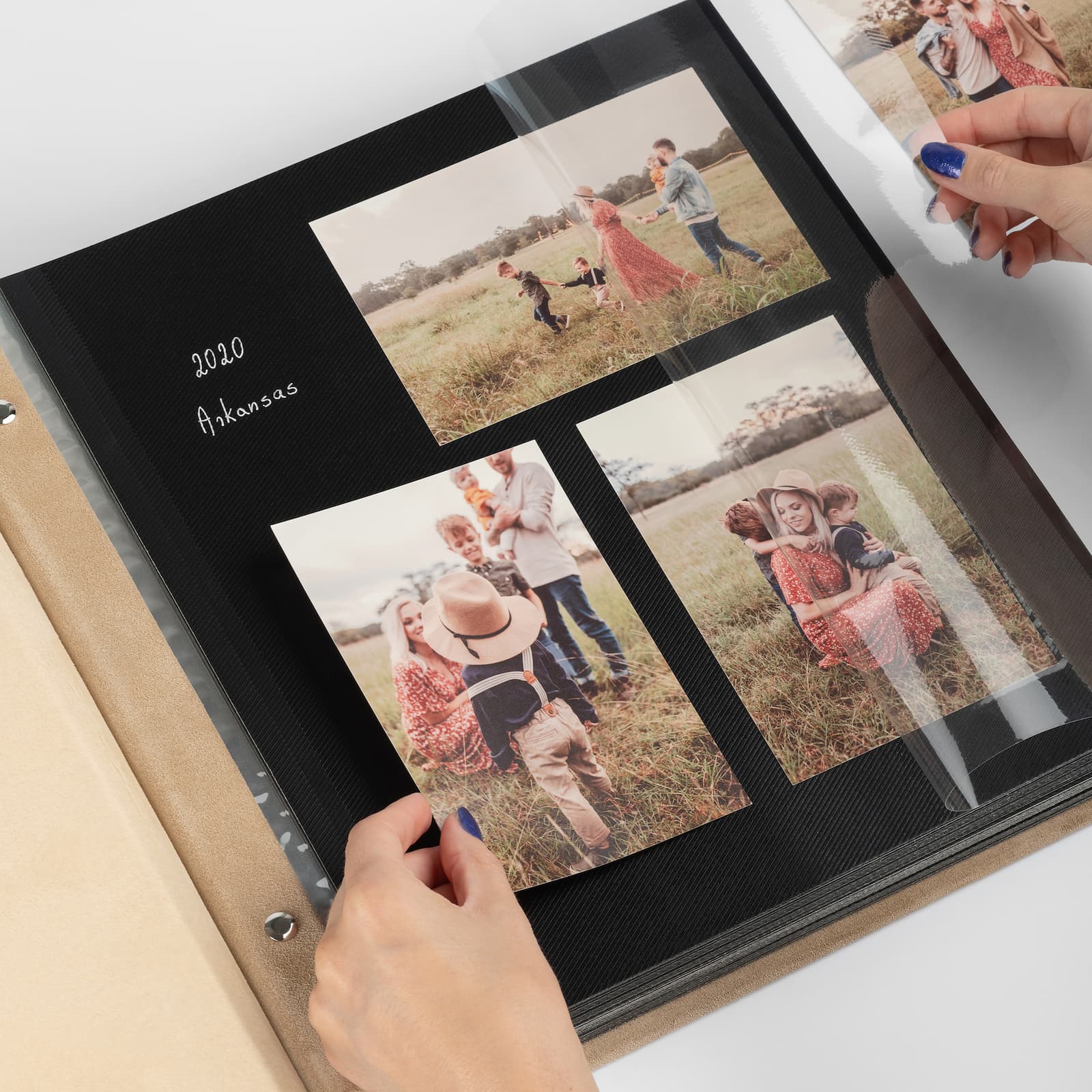 Suede Self Adhesive Photo Album - Image 5