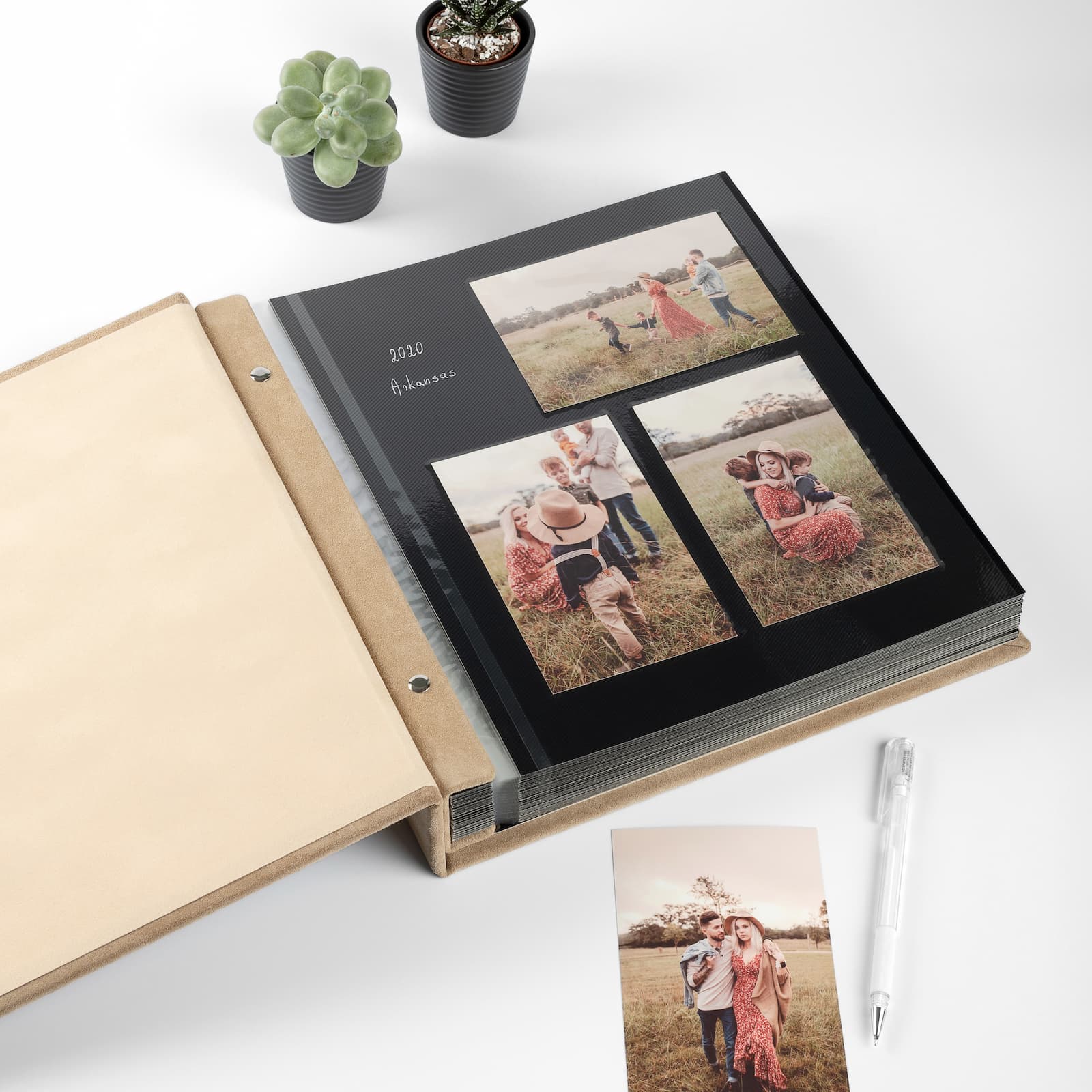 Suede Self Adhesive Photo Album - Image 2