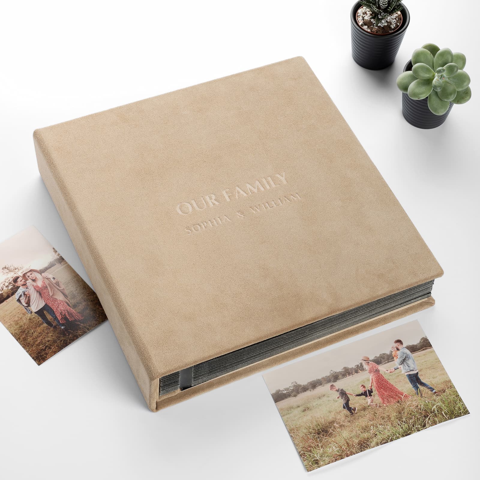 Suede Self Adhesive Photo Album