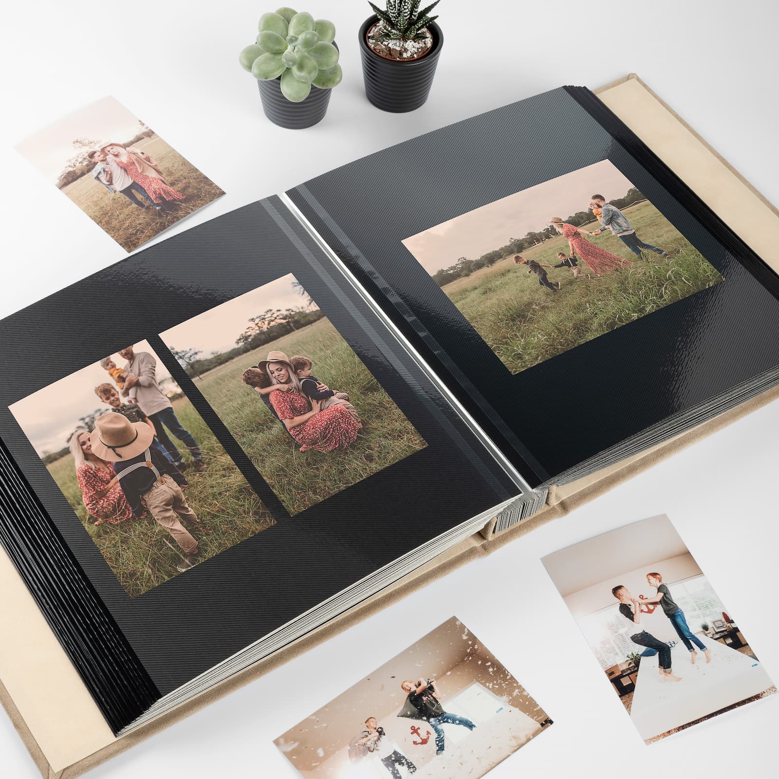 Suede Self Adhesive Photo Album - Image 3
