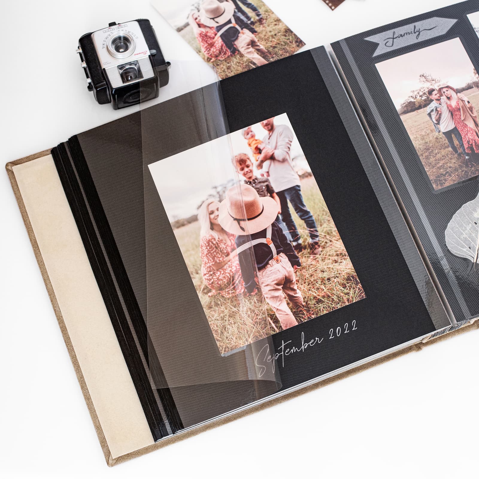Suede Self Adhesive Photo Album - Image 2