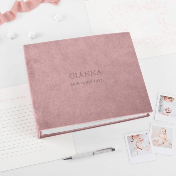 Suede Baby Photo Book