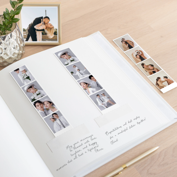 Velvet Wedding Guest Book