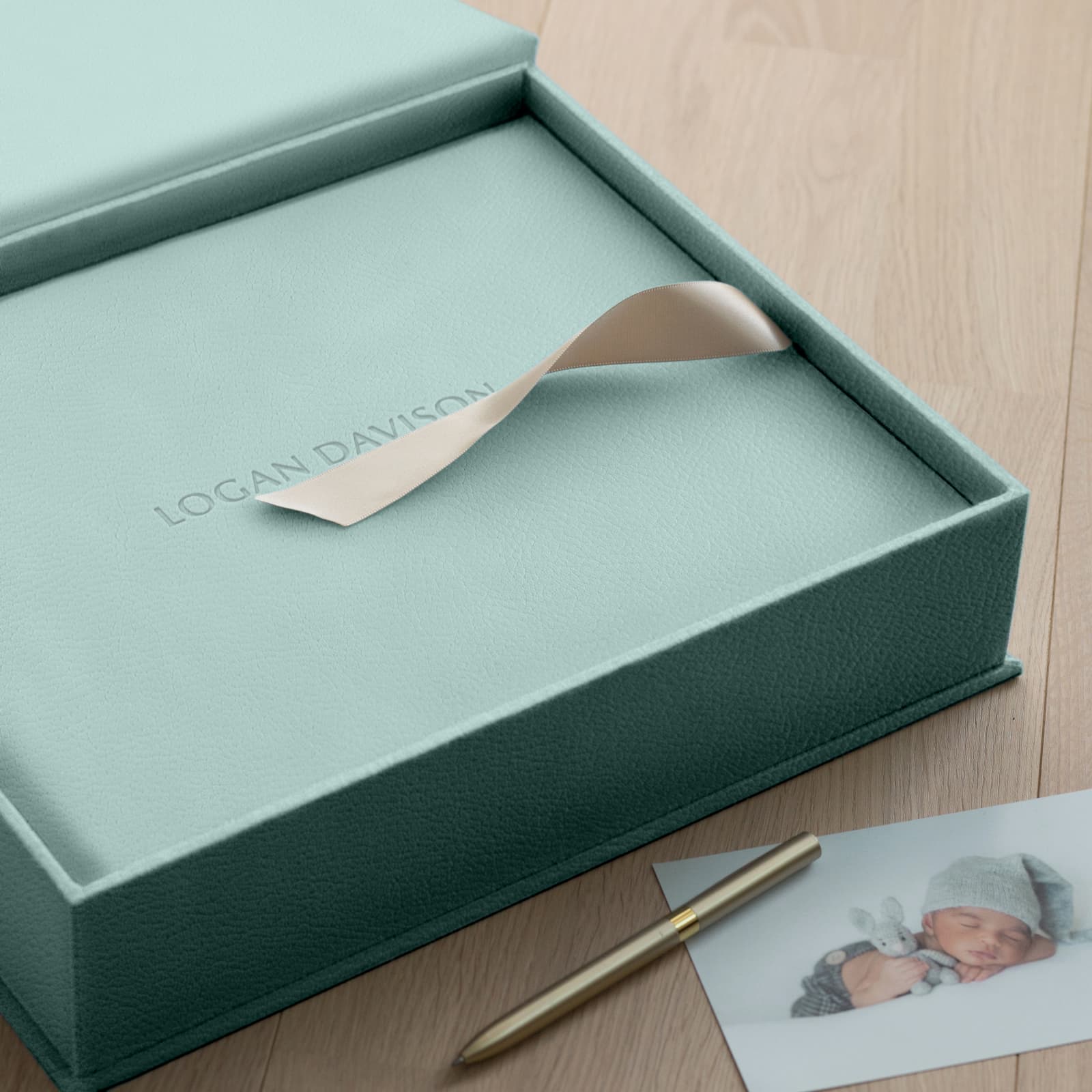 Eco Leather Baby Photo Book - Image 5