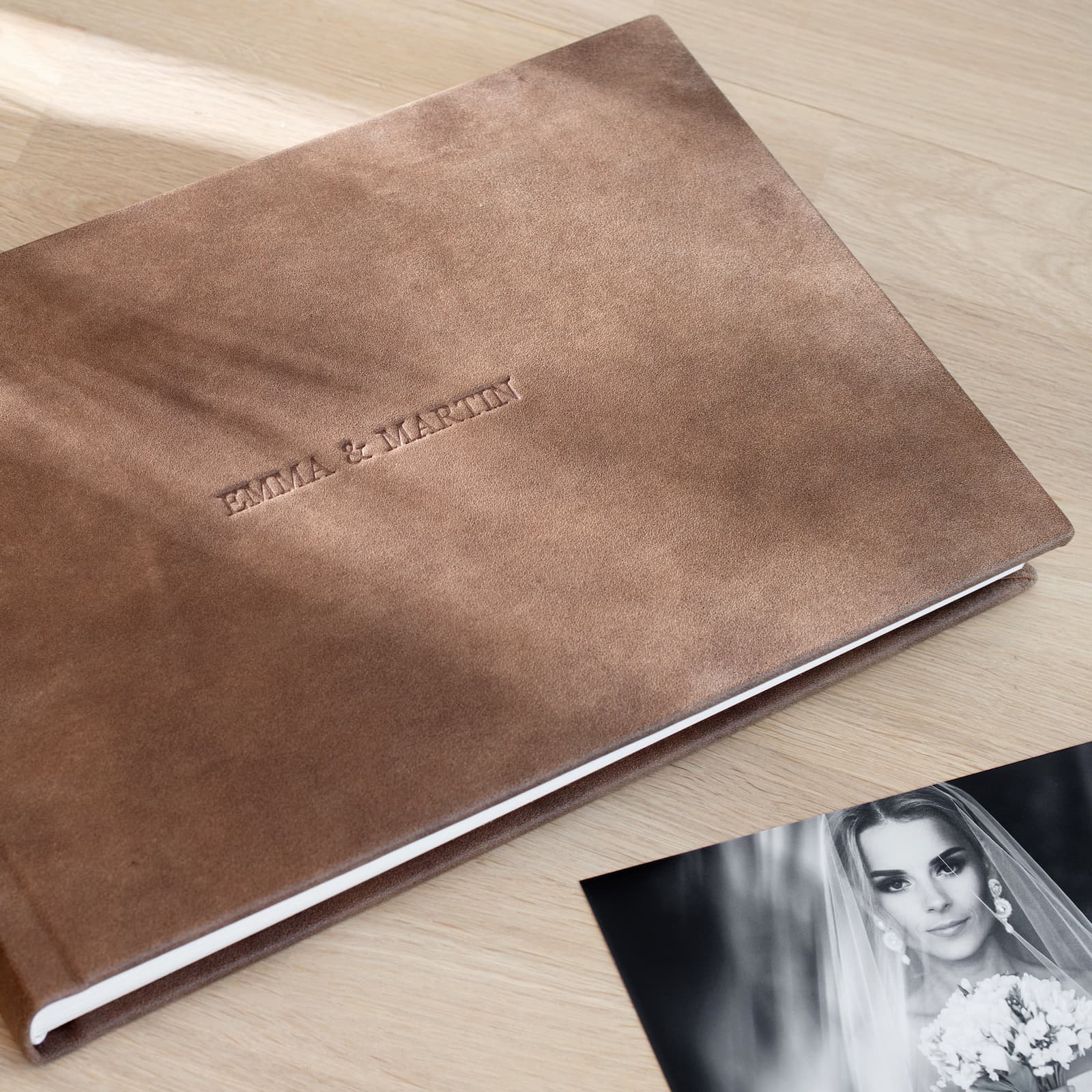 Leather Lay Flat Photo Album - Image 6