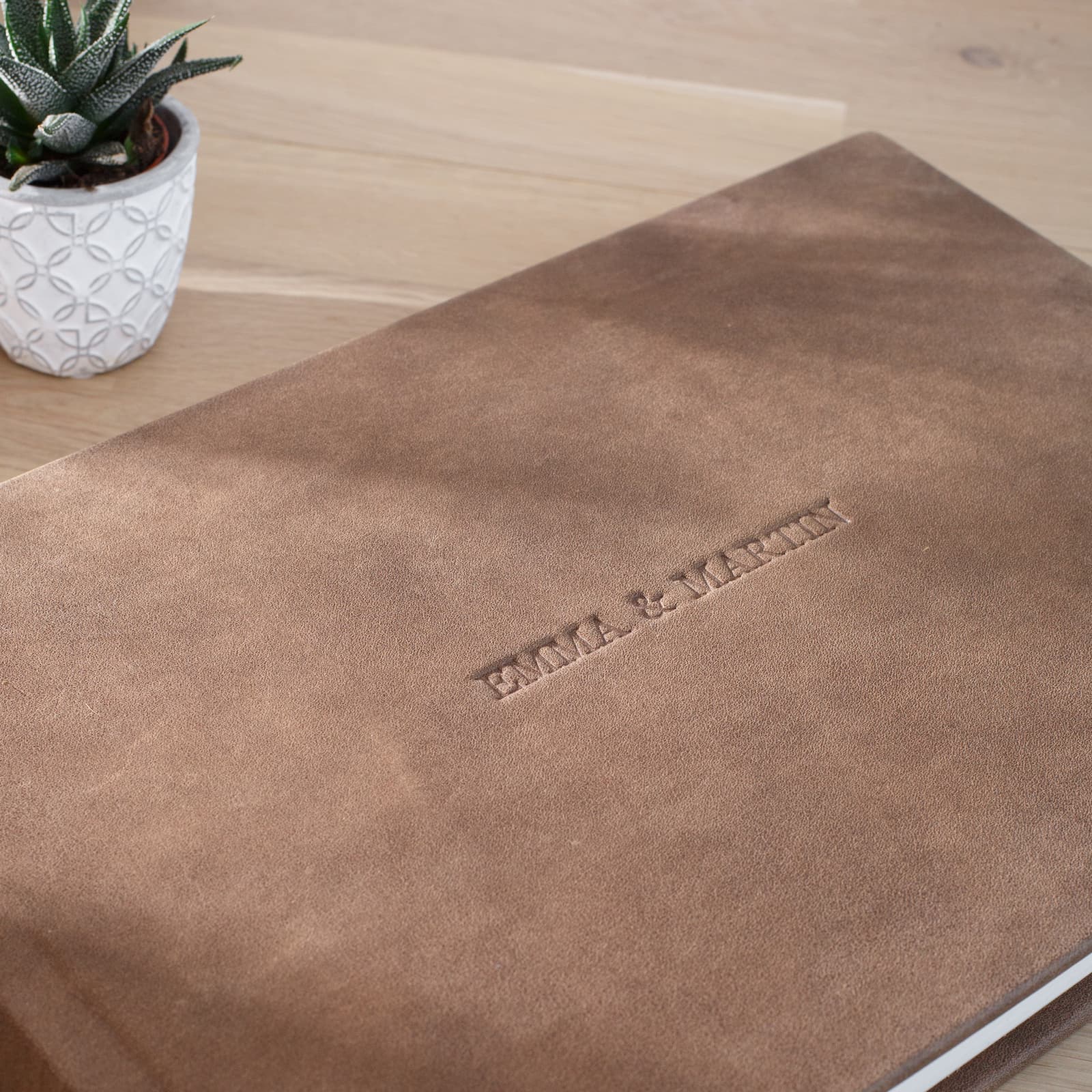 Leather Lay Flat Photo Album - Image 3