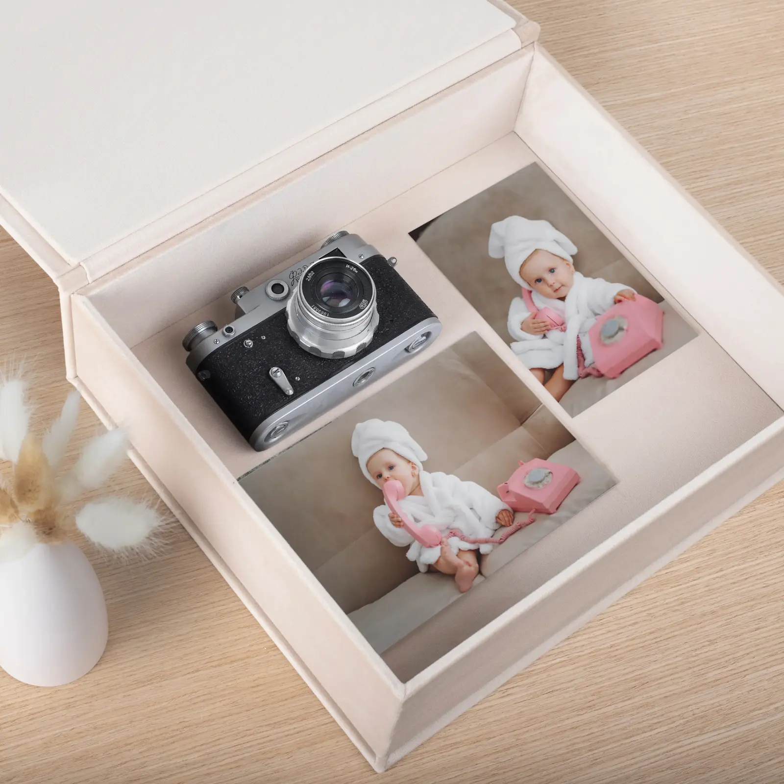 Velvet Baby Keepsake Box - Image 2