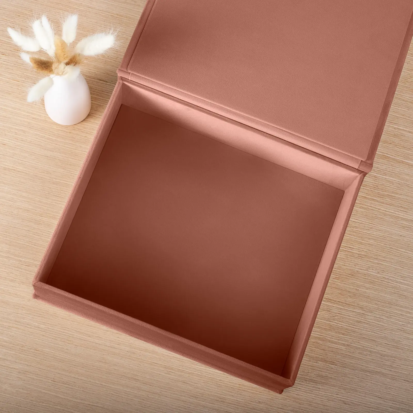 Velvet Baby Keepsake Box, Photo Window - Image 3