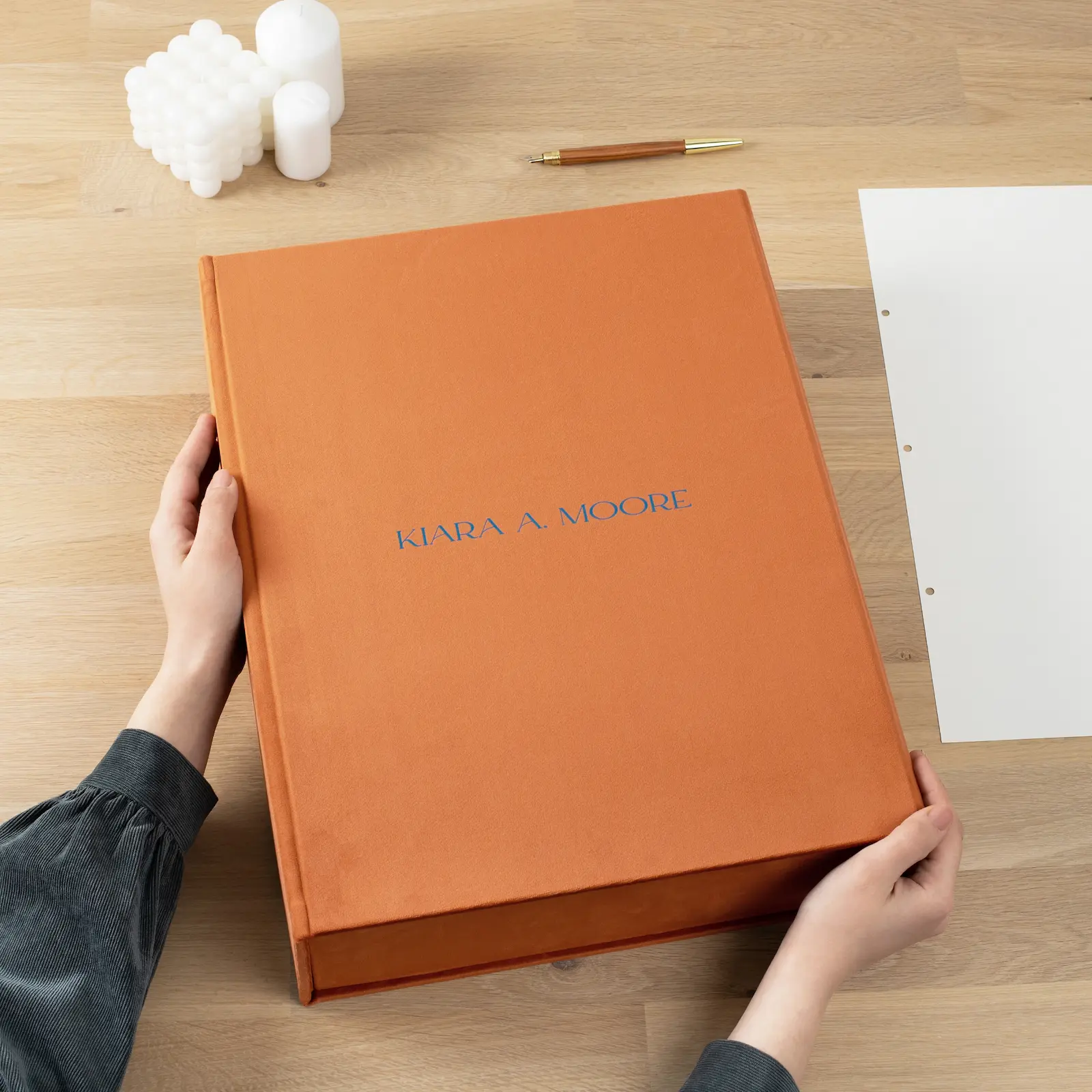 Velvet Ring Binder Box - Image 2