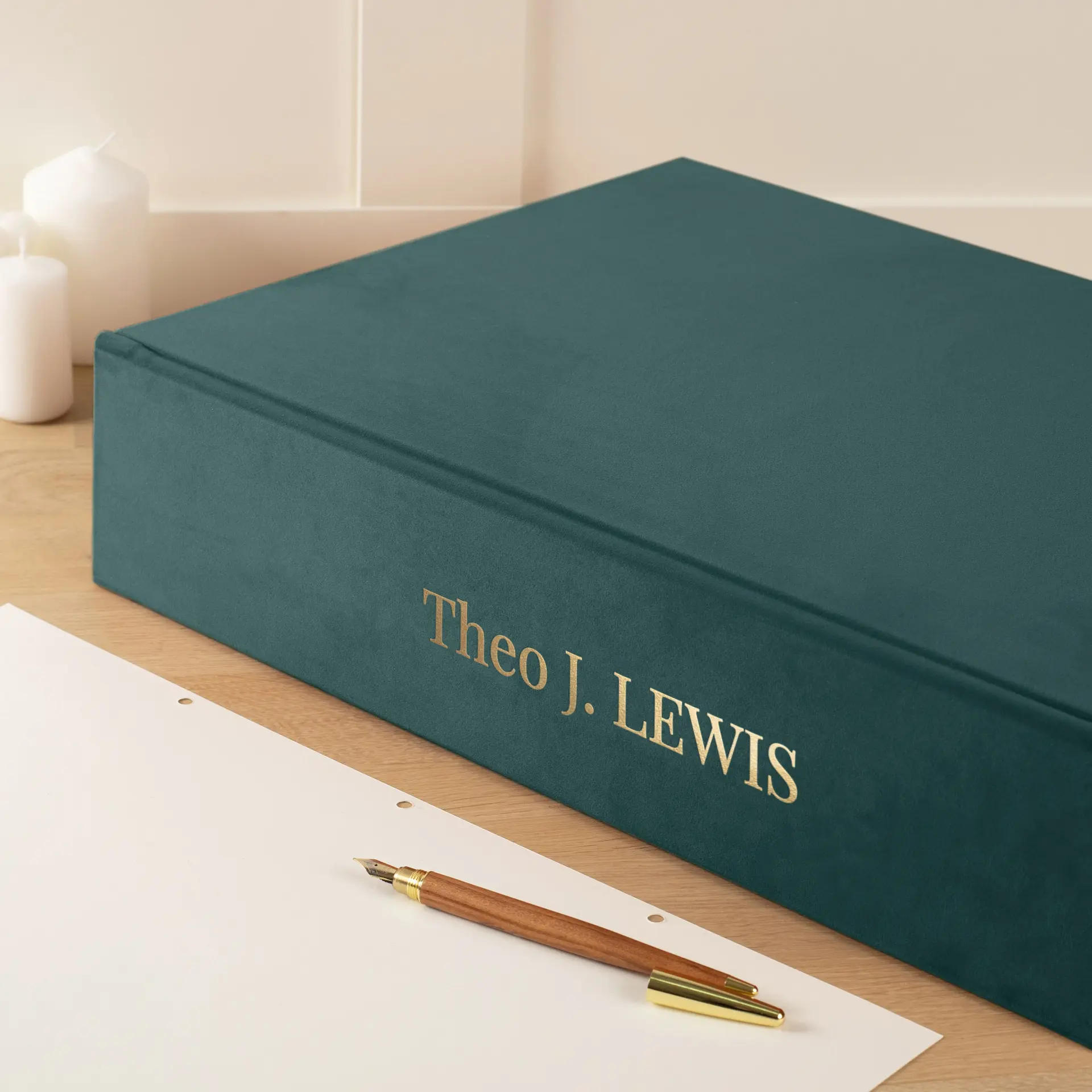 Velvet Ring Binder Box - Image 5
