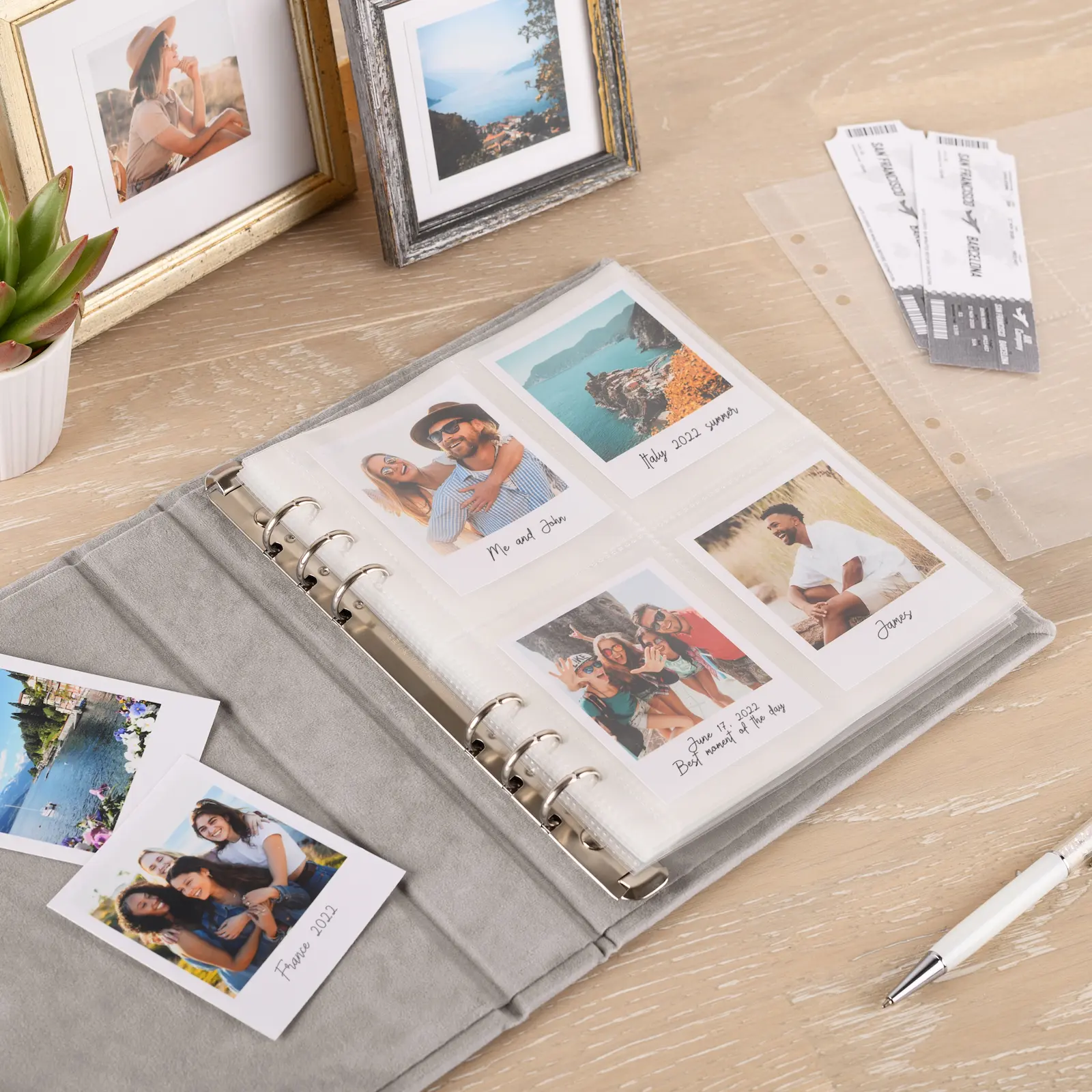 Velvet Instax Square Photo Album - Image 2