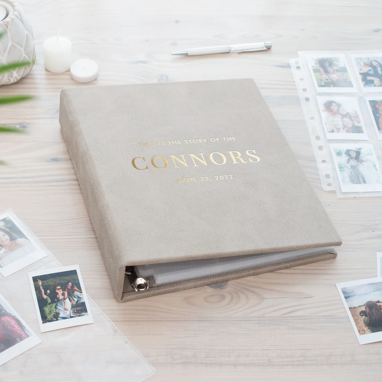Eco Leather Instax Mini Photo Album - Image 2