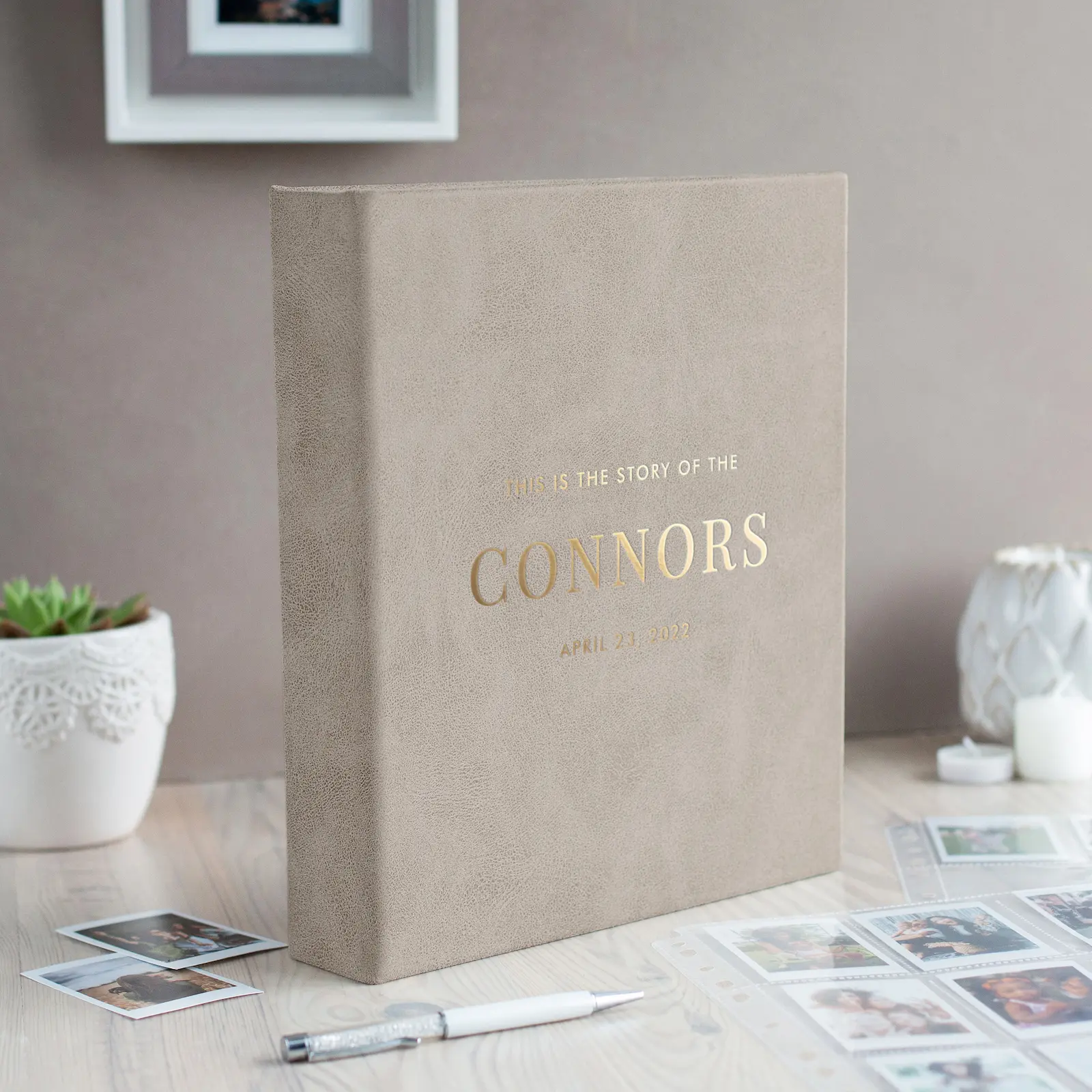 Eco Leather Instax Mini Photo Album - Image 5