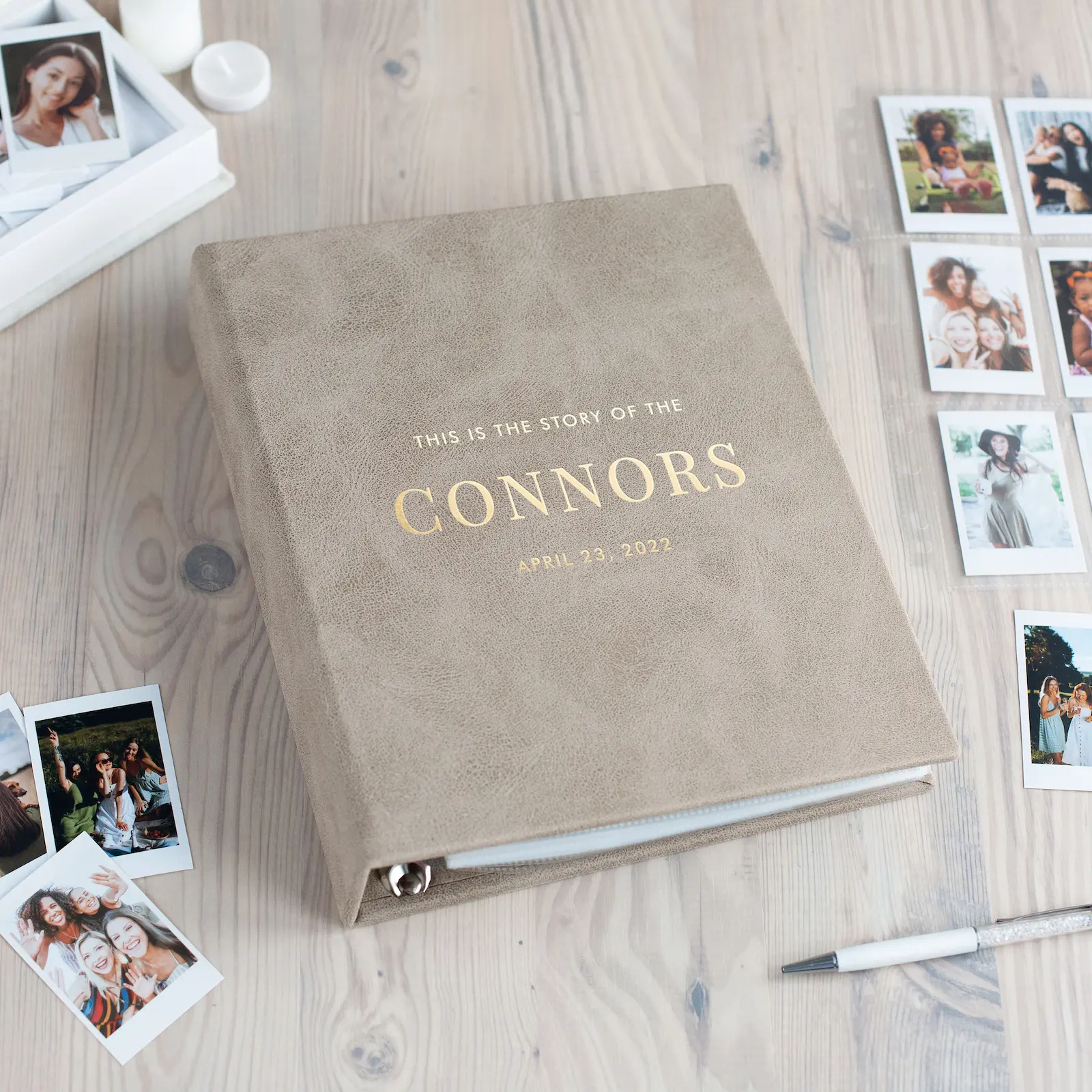 Eco Leather Instax Mini Photo Album - Image 4