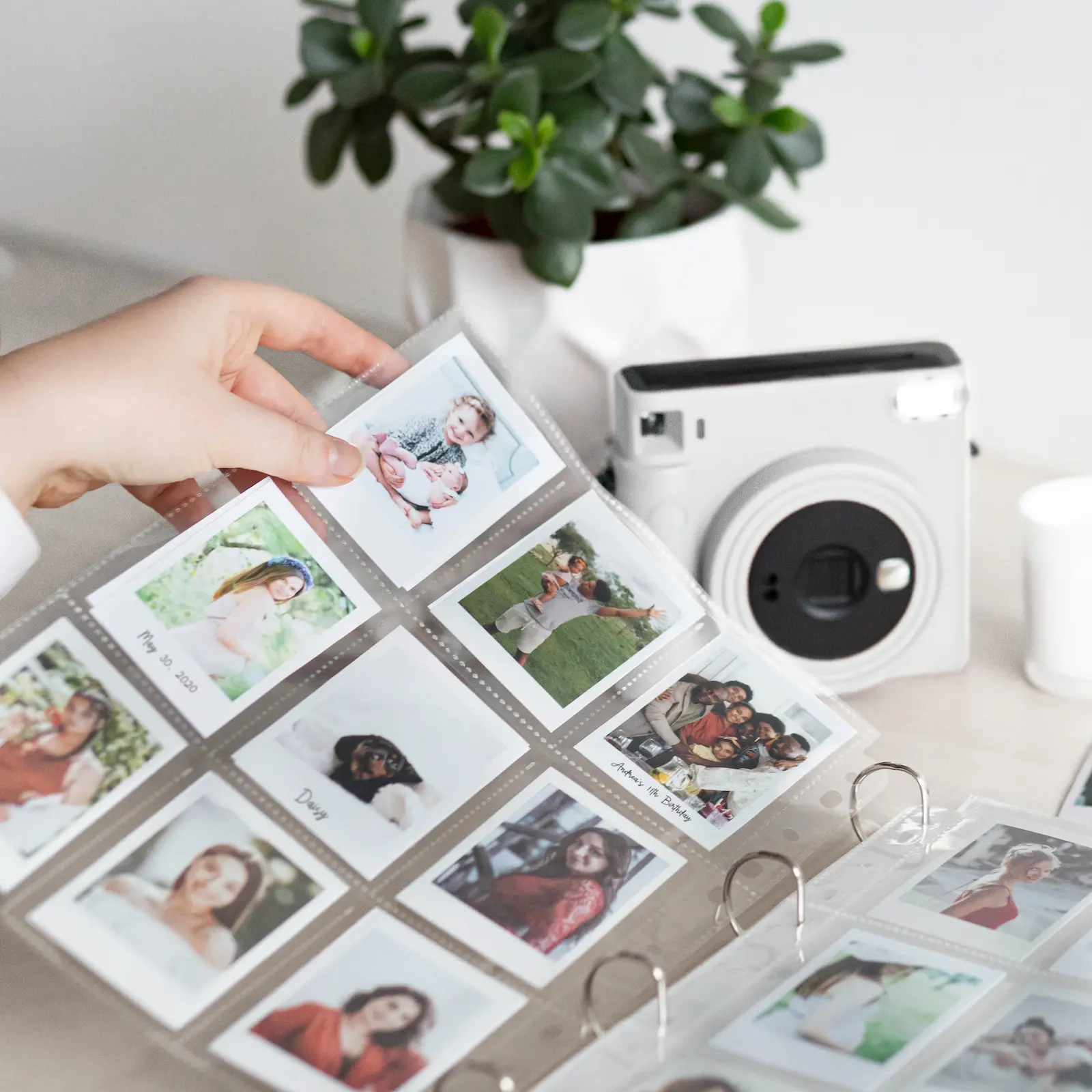 Eco Leather Instax Mini Photo Album - Image 3