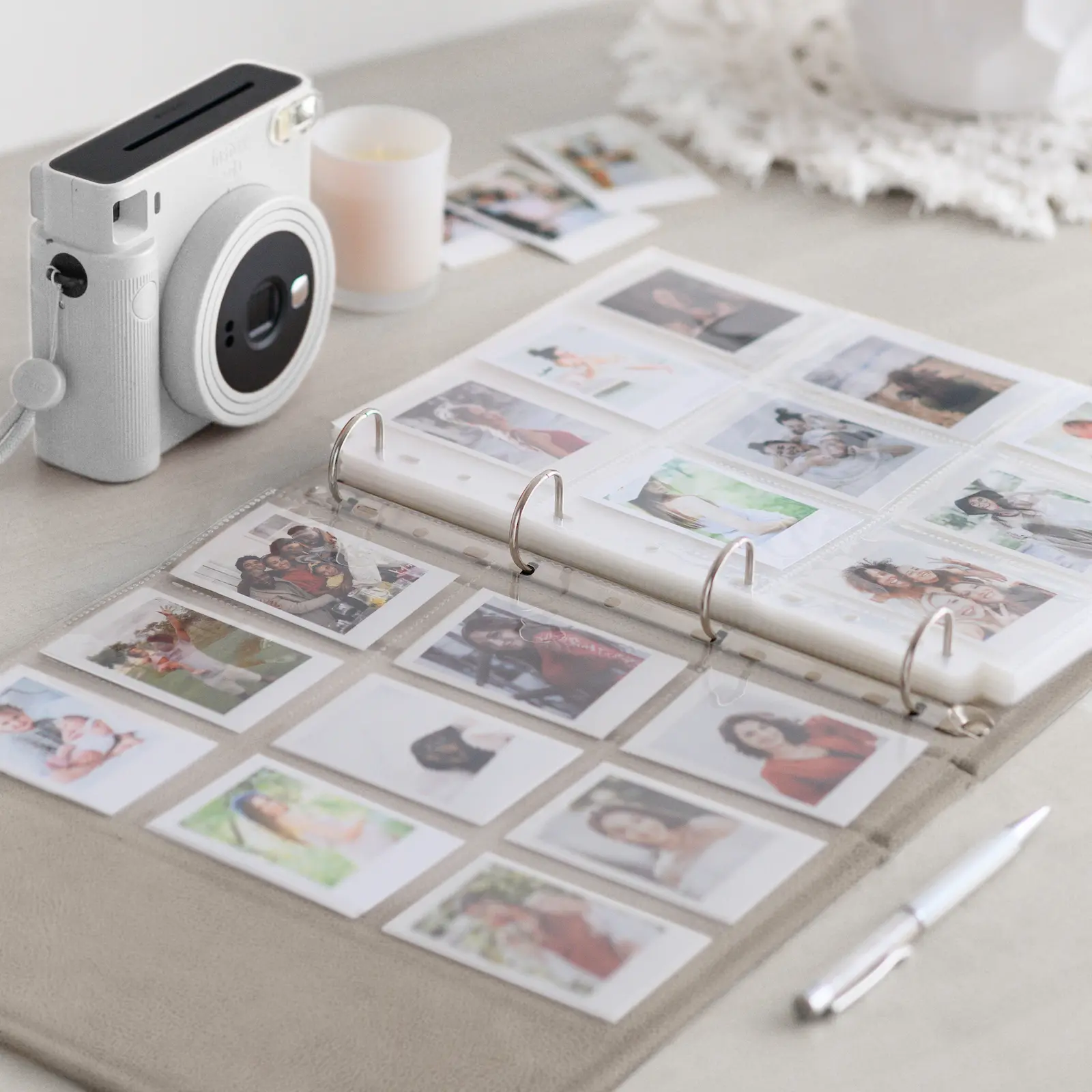 Eco Leather Instax Mini Photo Album - Image 6