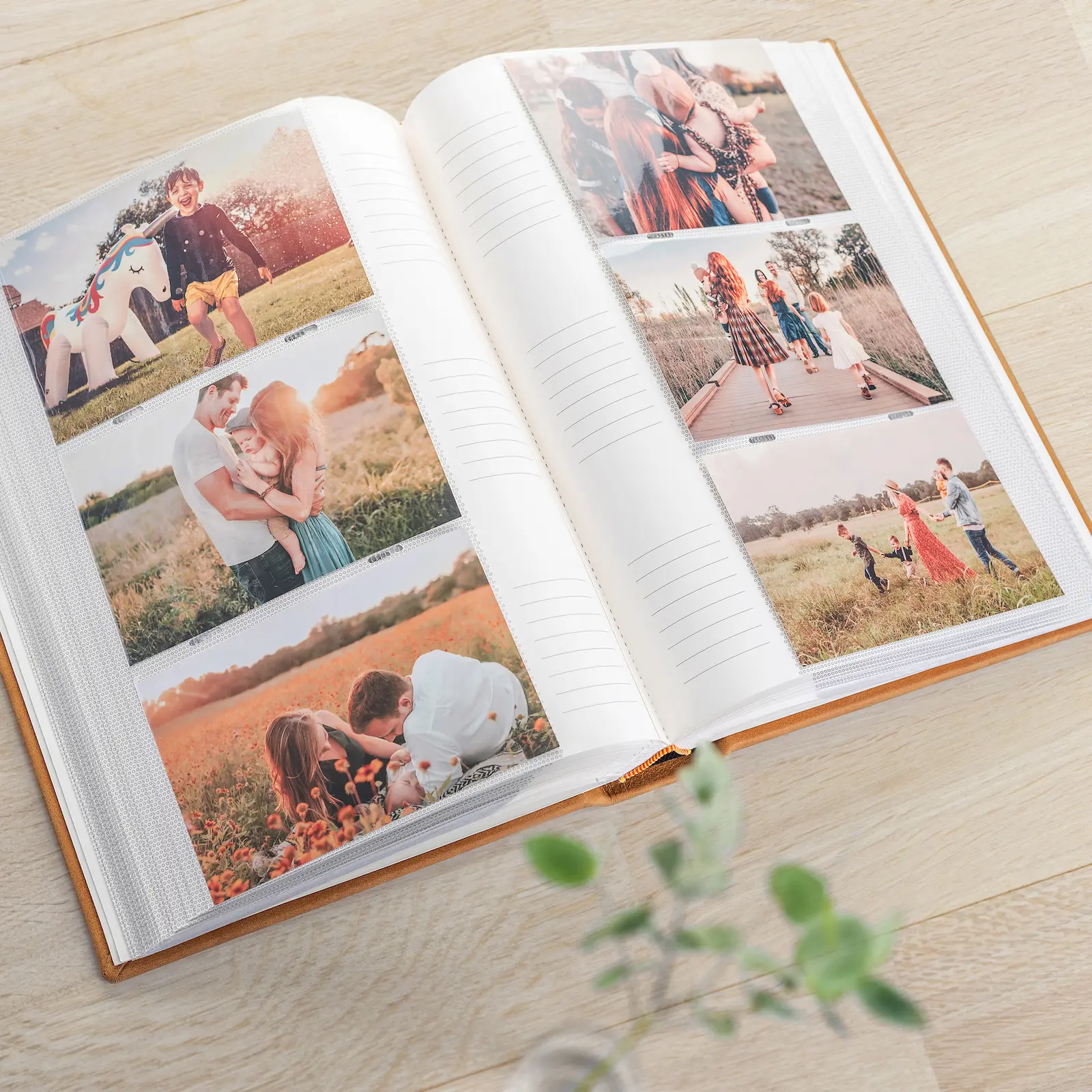 Leather Slip In Photo Album for 300 4x6 Photos - Image 2
