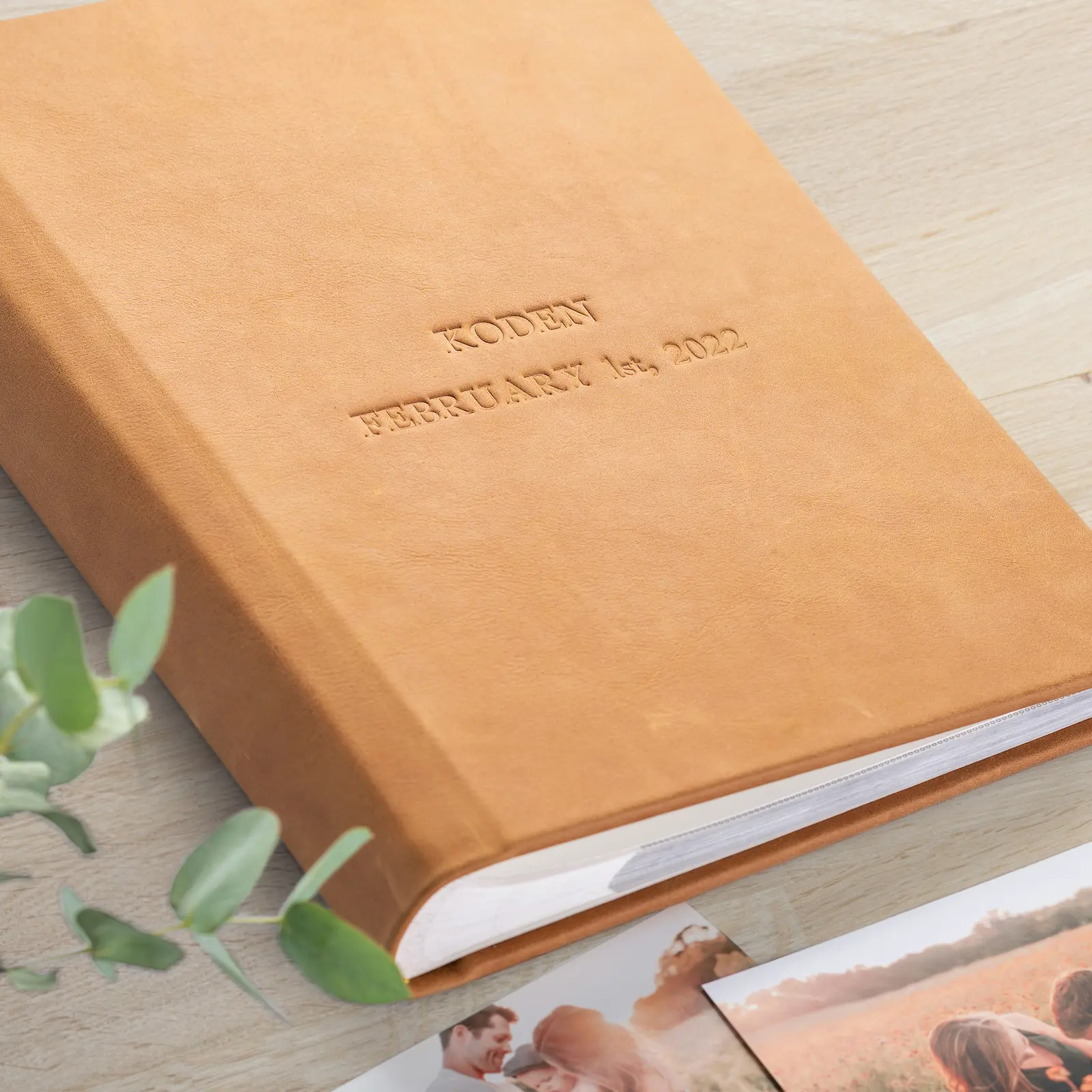 Leather Slip In Photo Album for 300 4x6 Photos - Image 3
