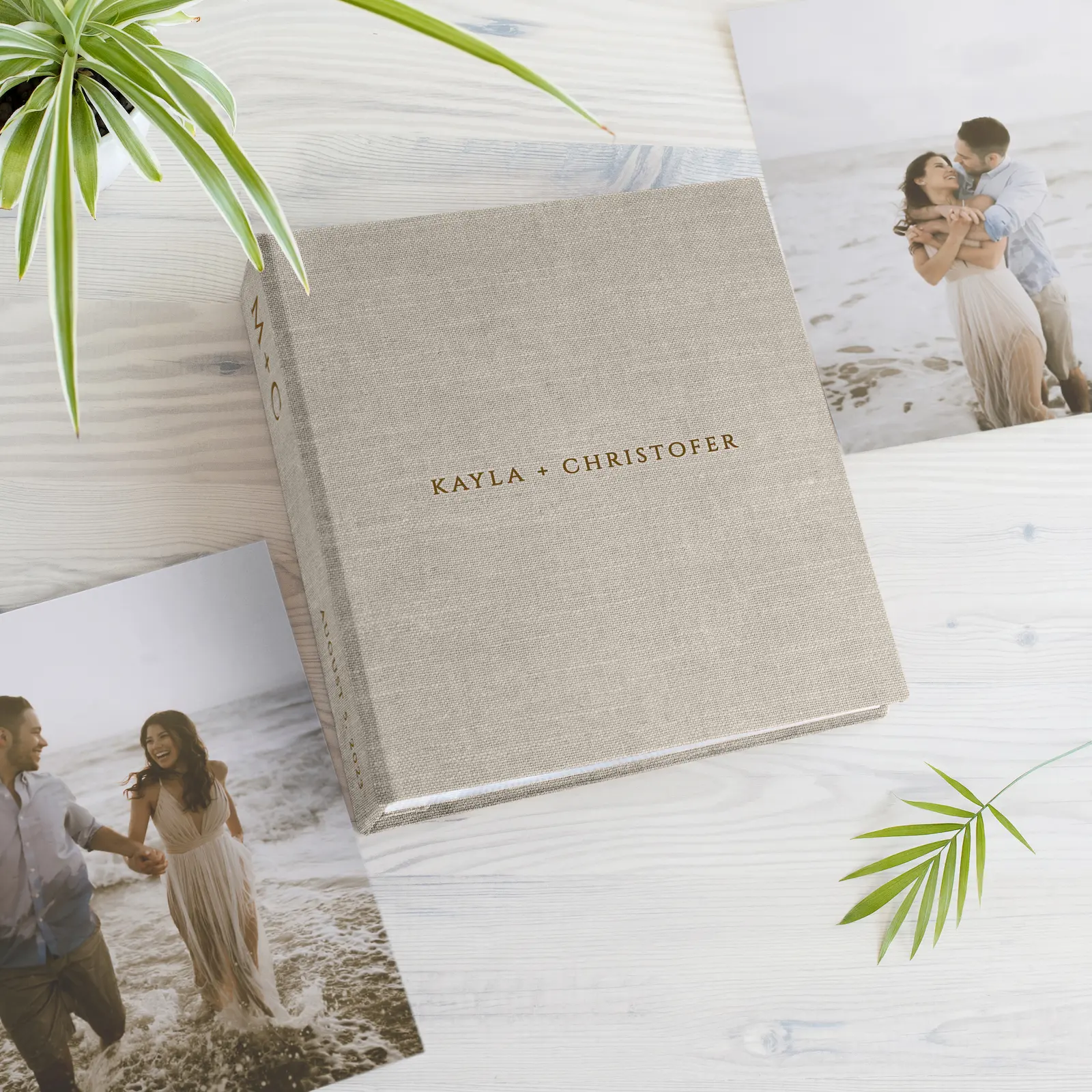 Linen Slip In Photo Album for 8x10 Photos - Image 6