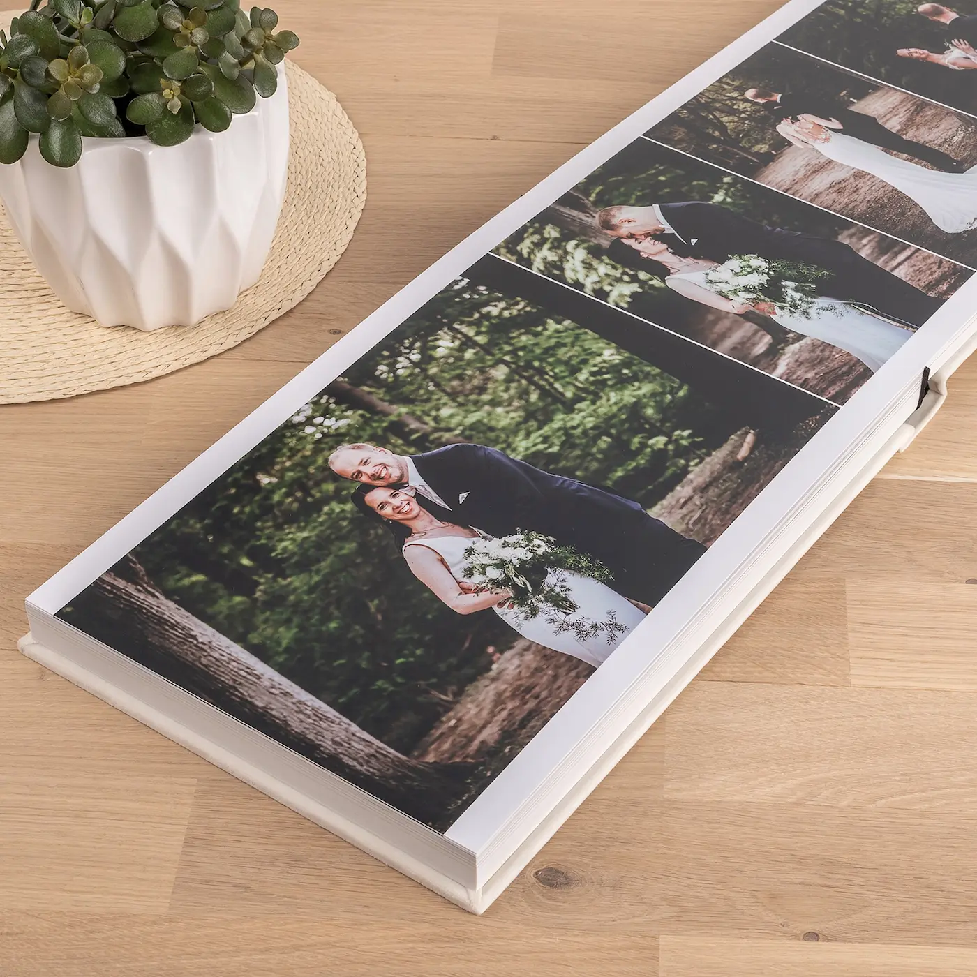 Velvet Lay Flat Photo Album - Image 2