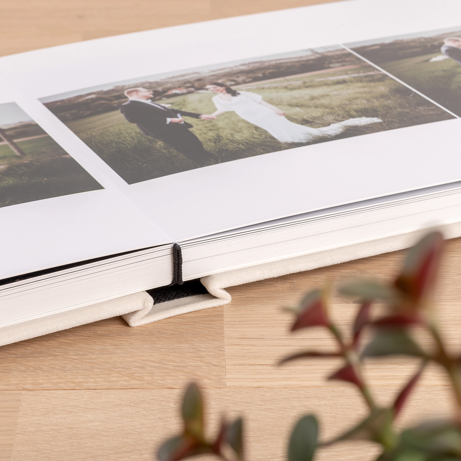 Velvet Lay Flat Photo Album - Image 6