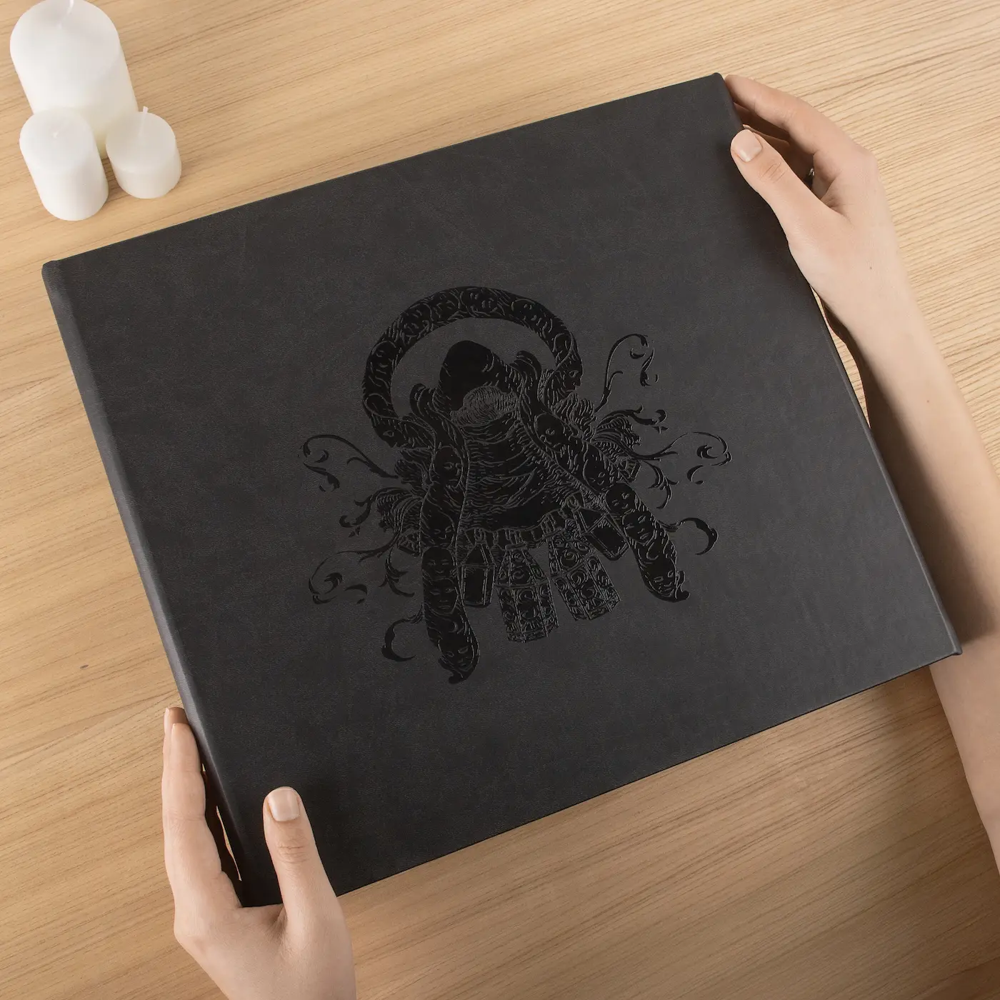 Eco Leather Ring Binder Box UV - Image 3