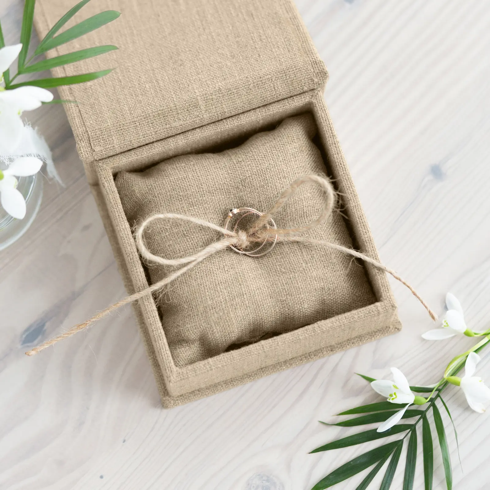 Linen Vow Book - Image 3