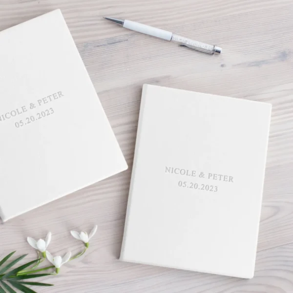 Eco Leather Vow Book