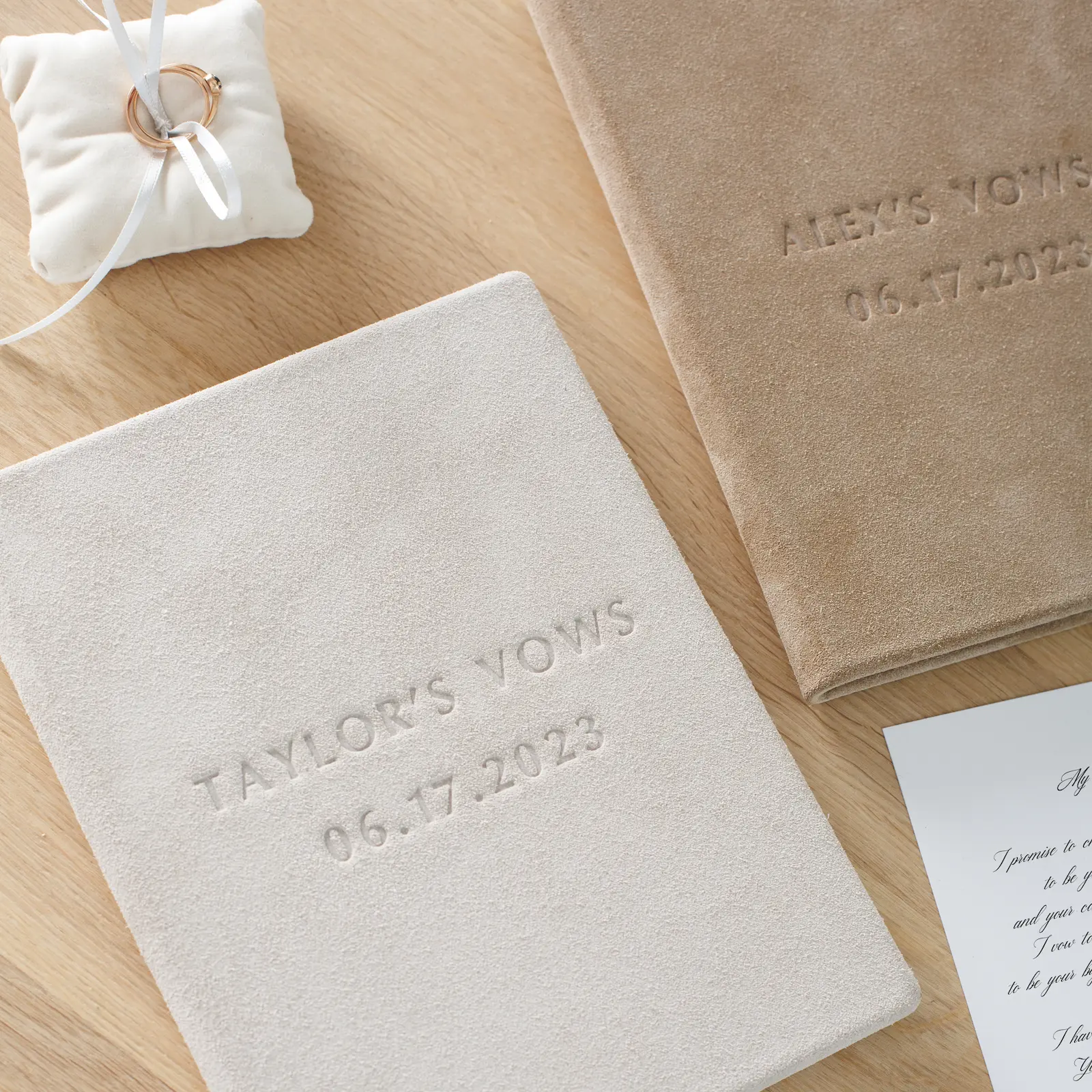 Suede Vow Book - Image 2