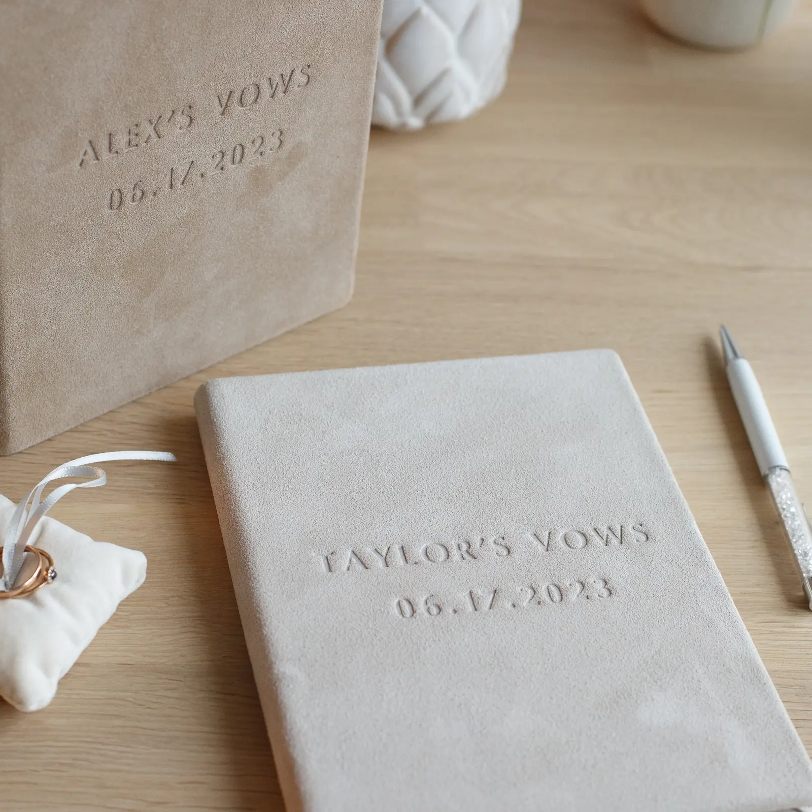 Suede Vow Book - Image 3