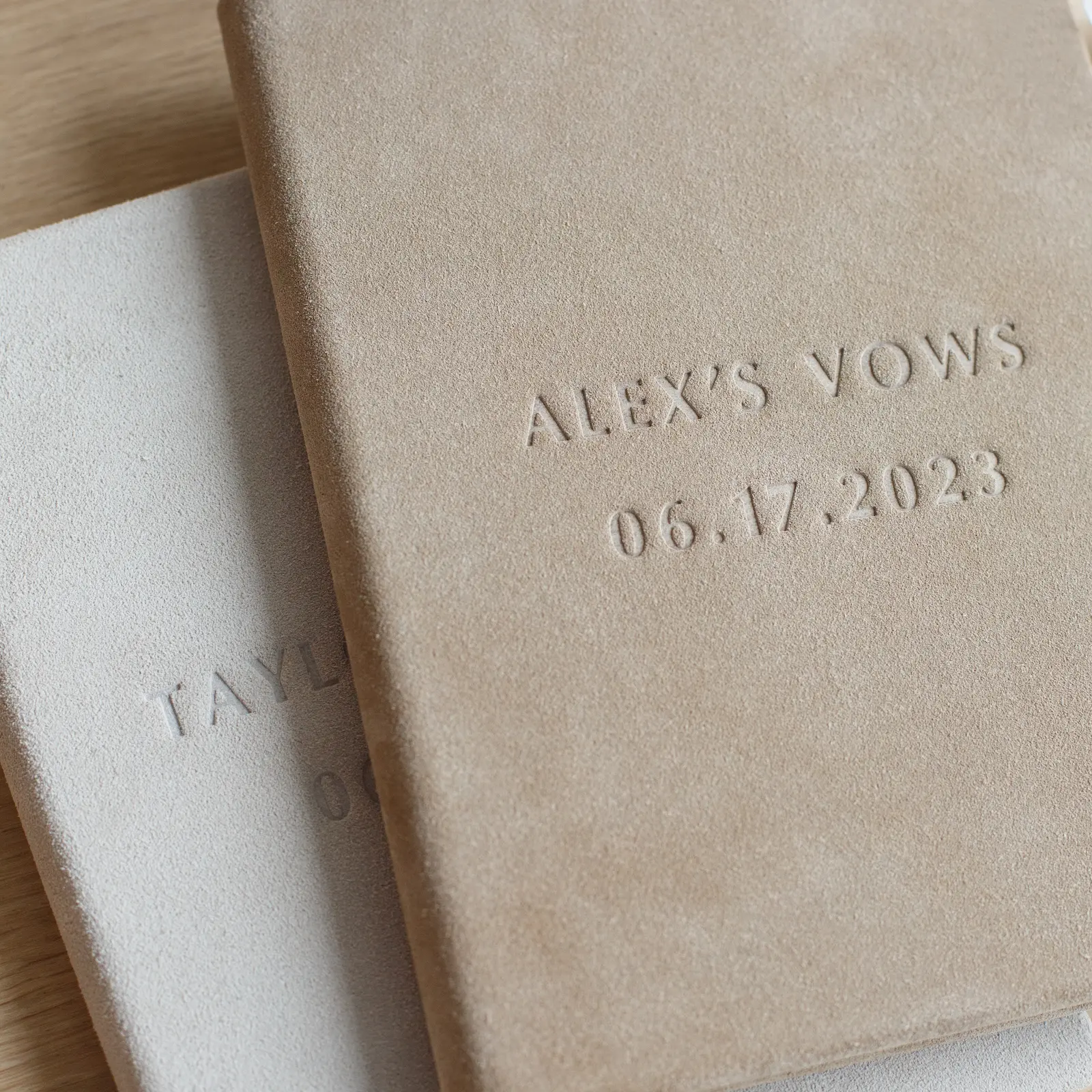 Suede Vow Book - Image 5