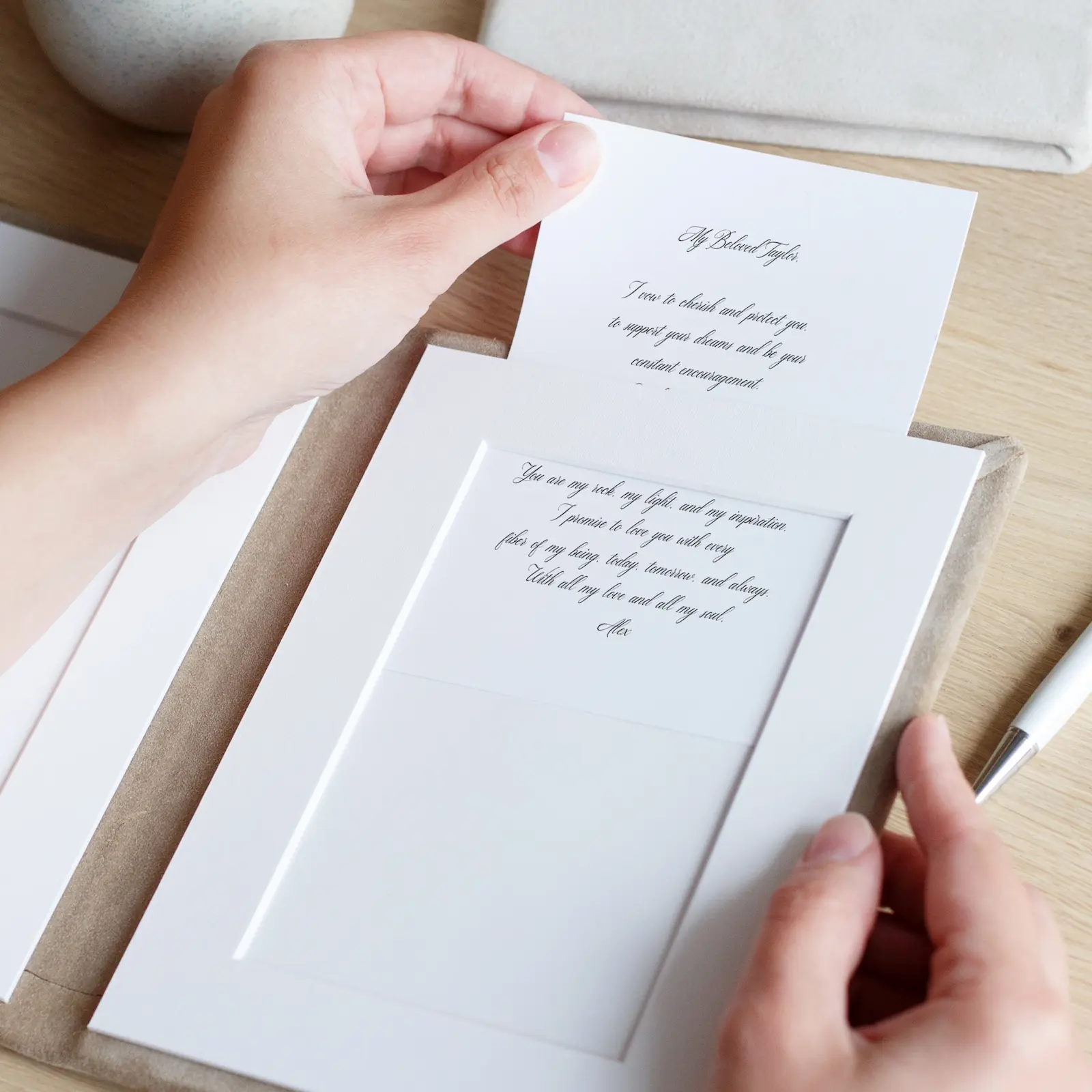 Suede Vow Book - Image 7