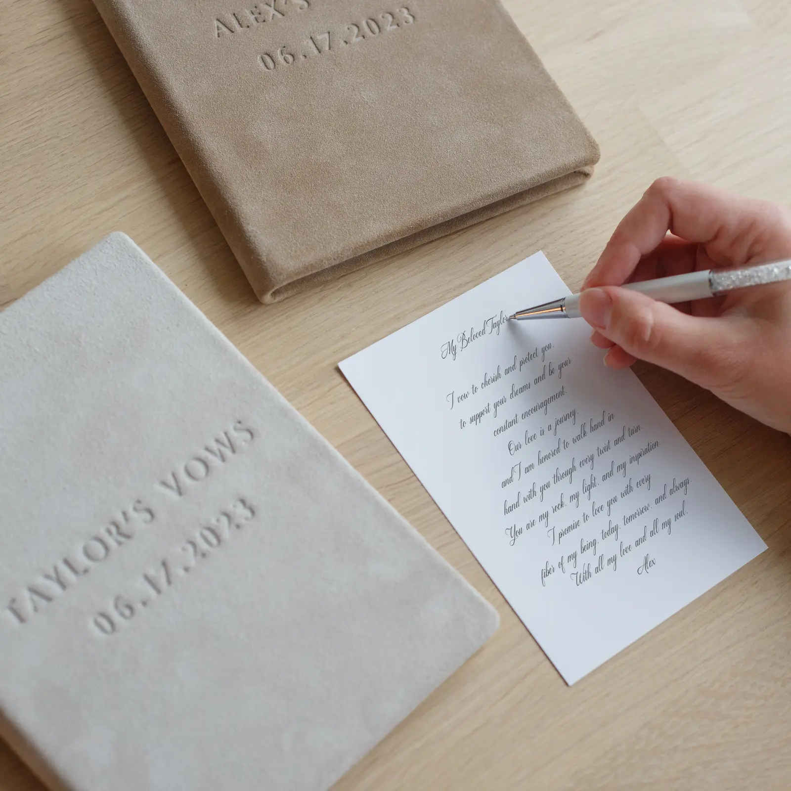 Suede Vow Book - Image 9
