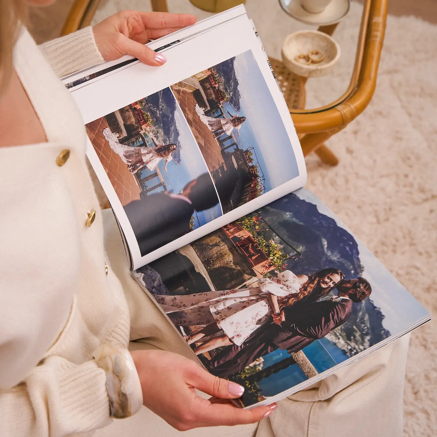 Soft Cover Wedding Photo Book