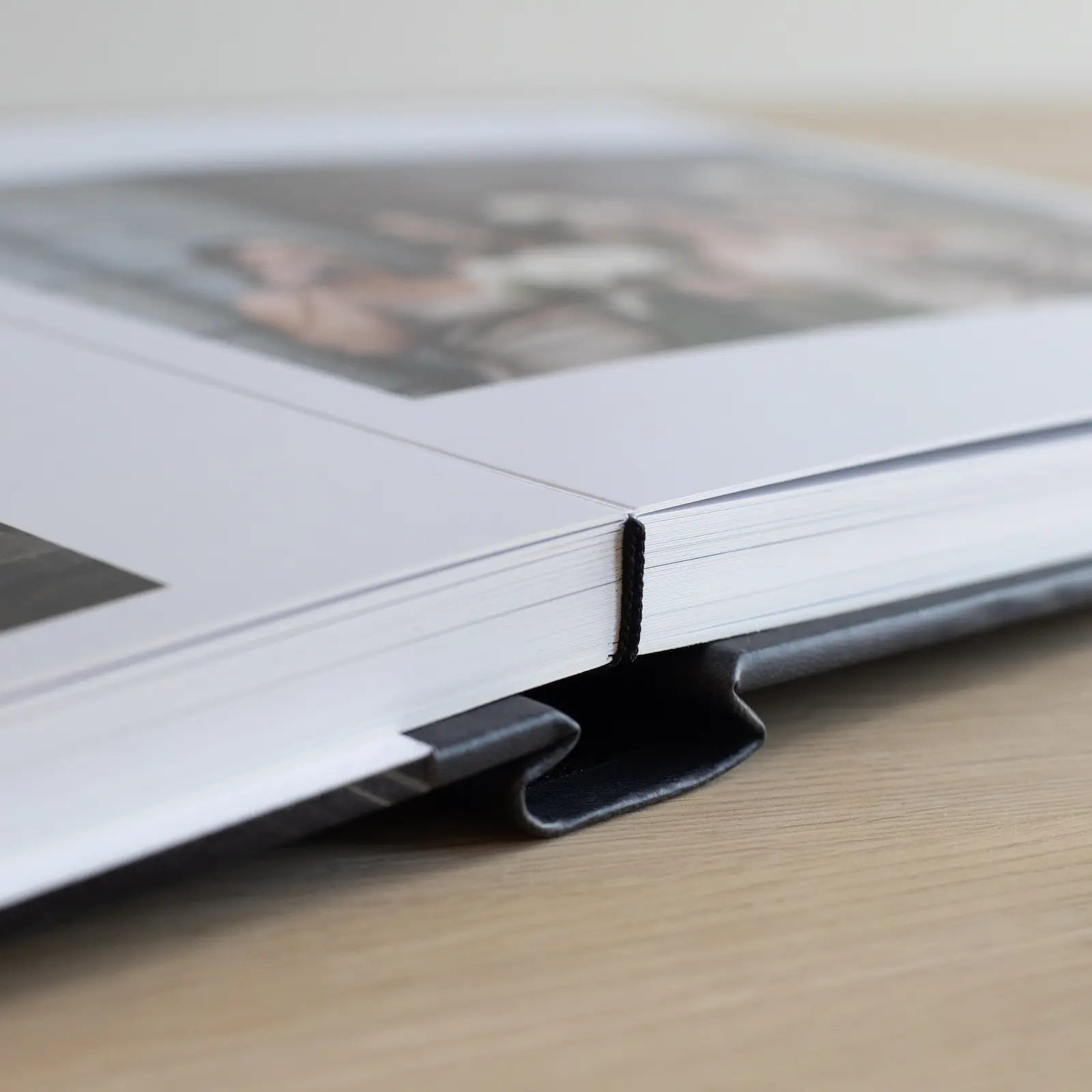 Eco Leather Lay Flat Photo Album, Glass Cover - Image 5