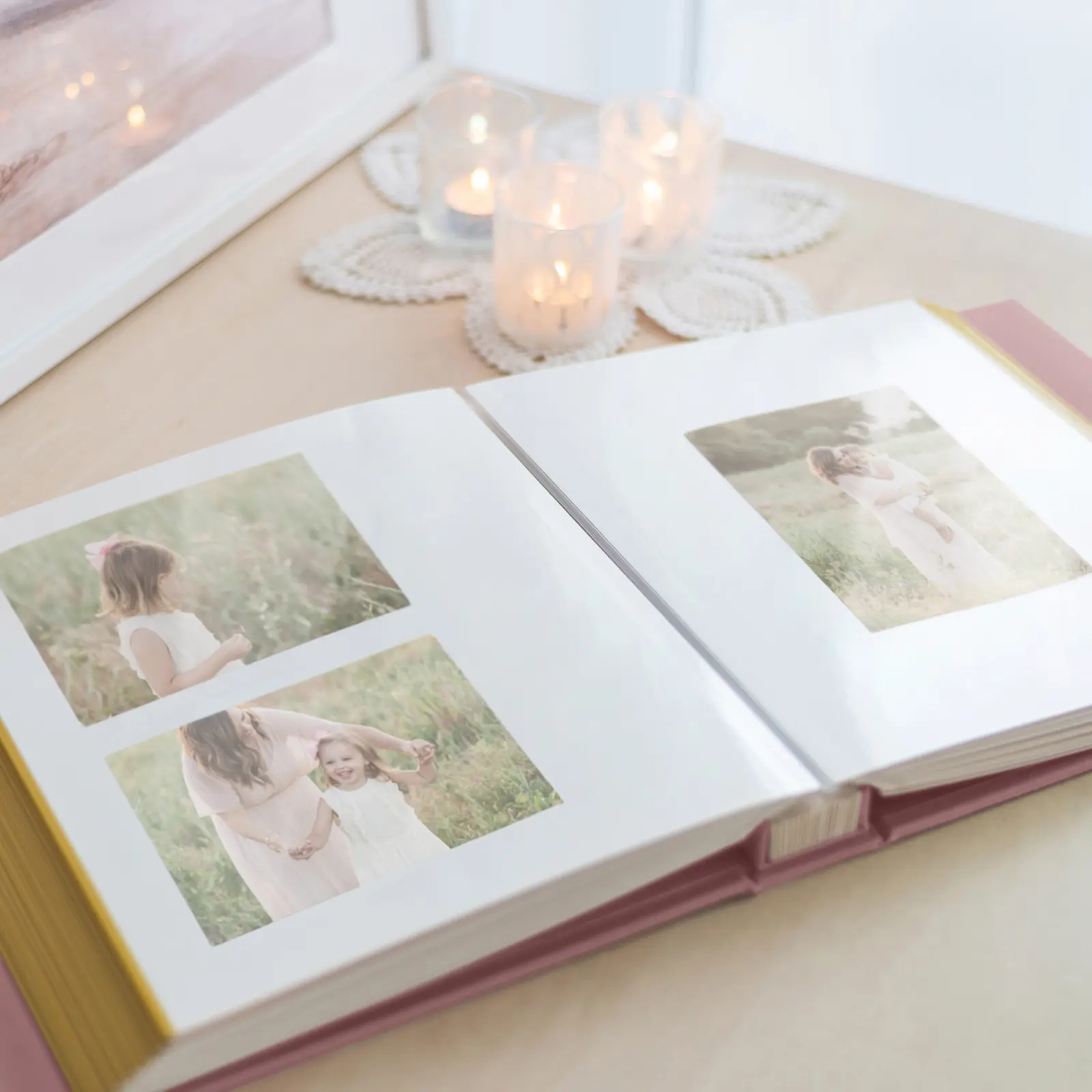 Velvet Baby Self Adhesive Photo Album Photo Window - Image 3