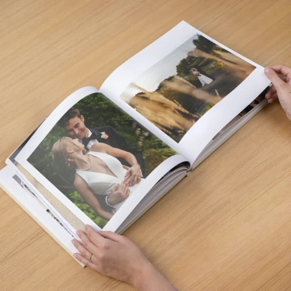 Velvet Hard Cover Wedding Photo Book