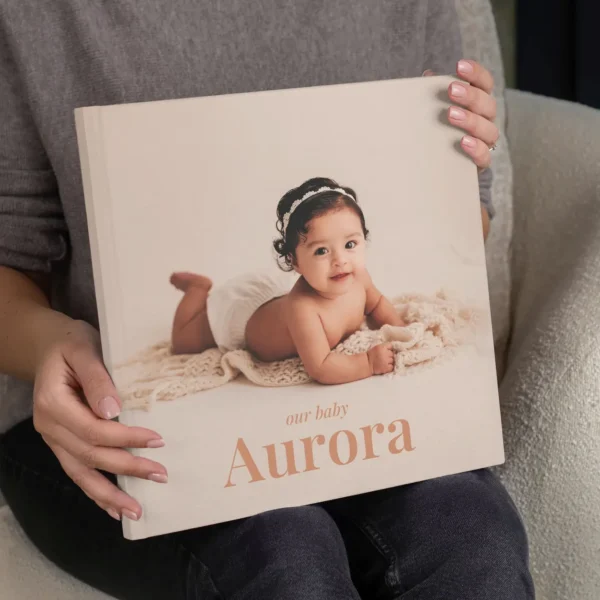 Hard Cover Baby Photo Book