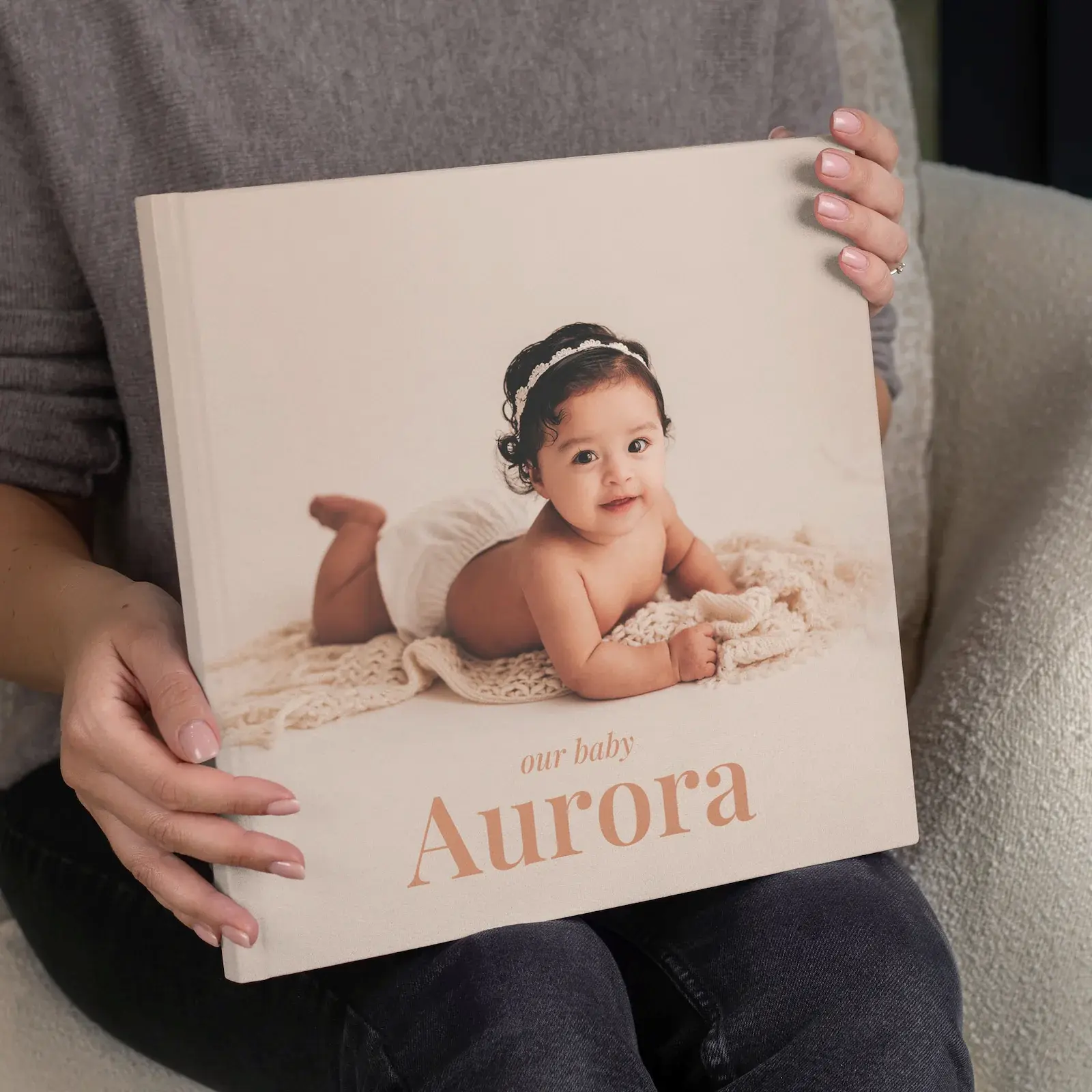 Hard Cover Baby Photo Book