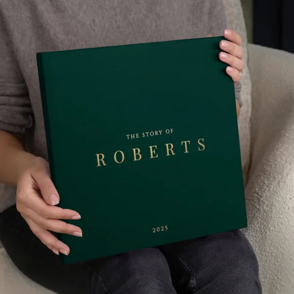 Velvet Hard Cover Family Photo Book