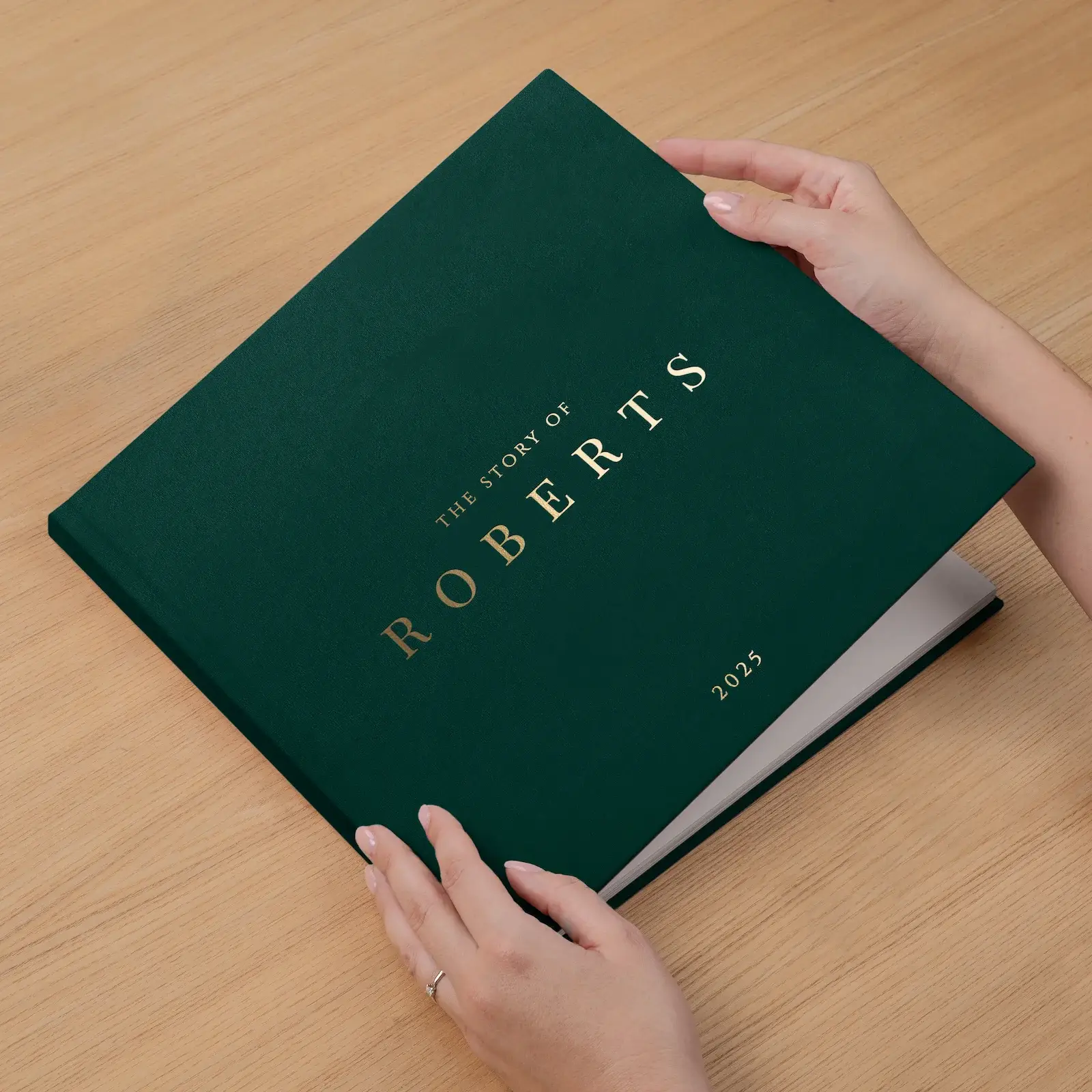 Velvet Hard Cover Family Photo Book - Image 2