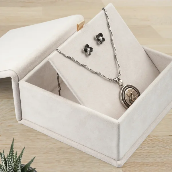 Suede Necklace Gift Box