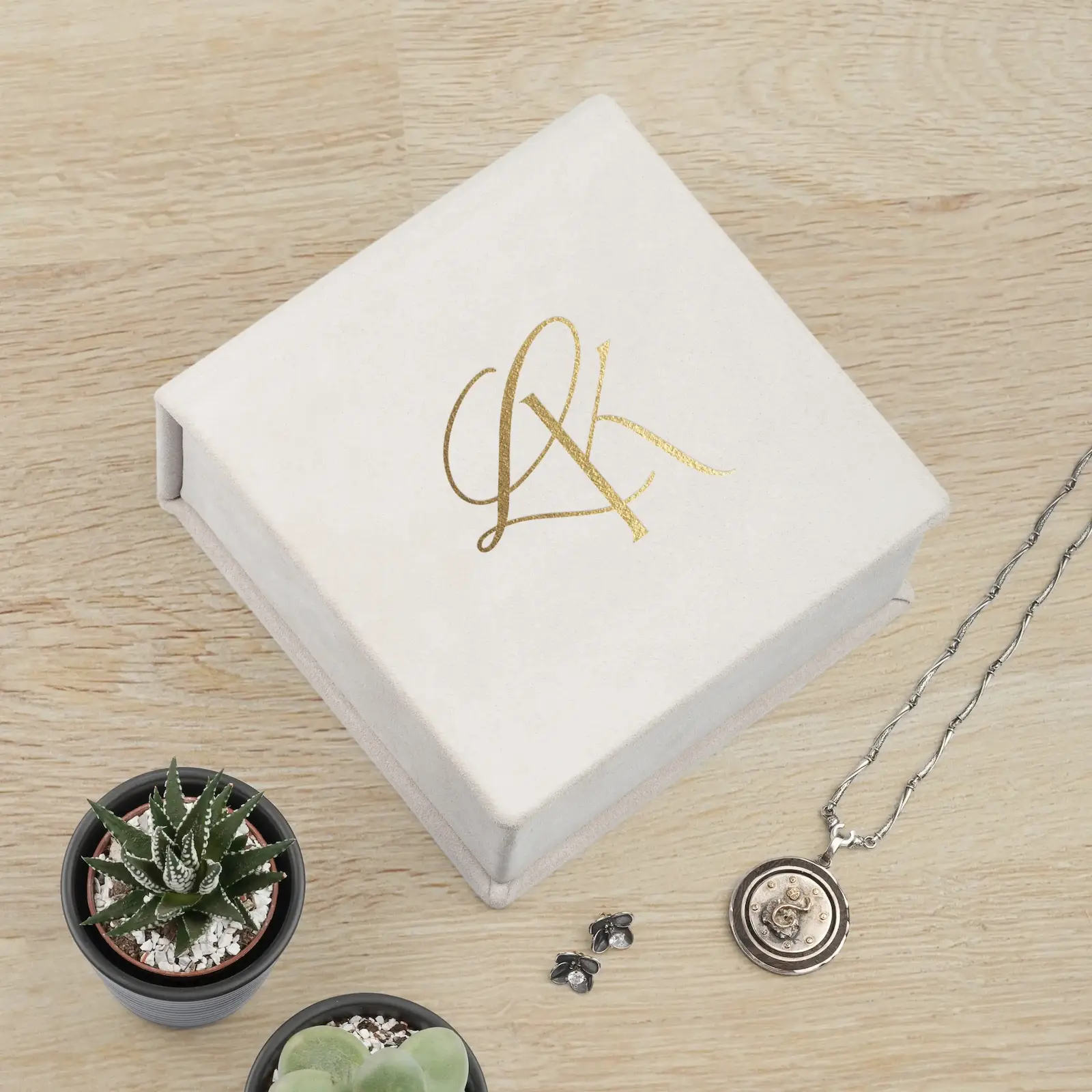 Suede Necklace Gift Box - Image 2